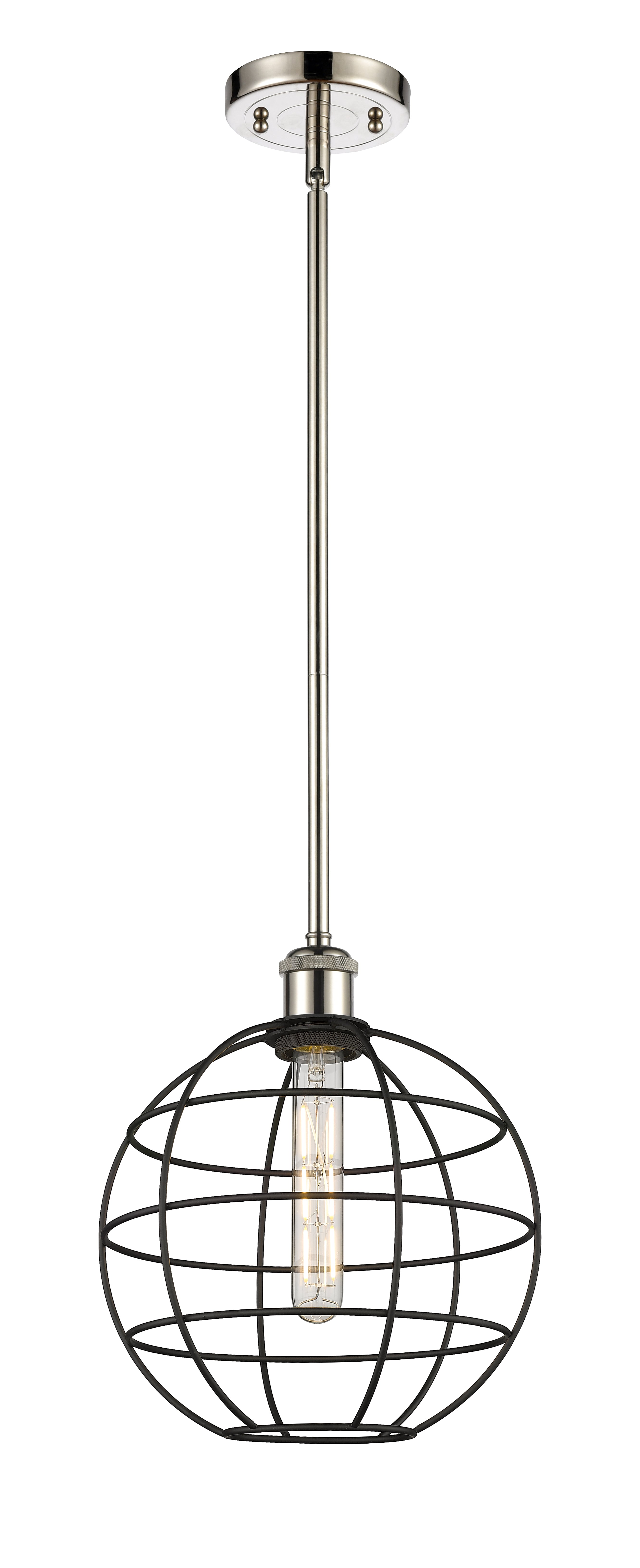 Ballston Mini Pendant Antique Brass 10 Inch
