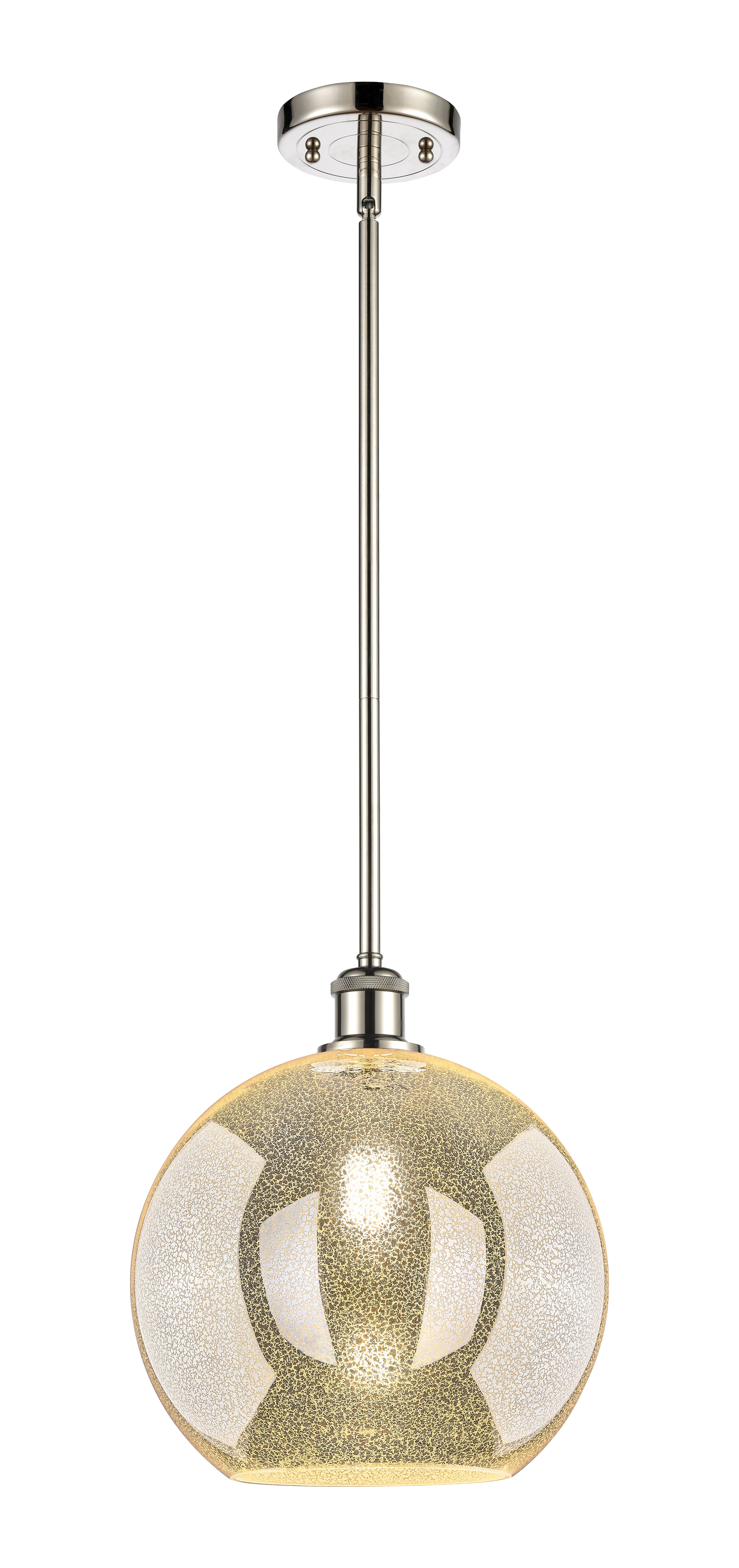 Ballston Mini Pendant Antique Brass Finish
