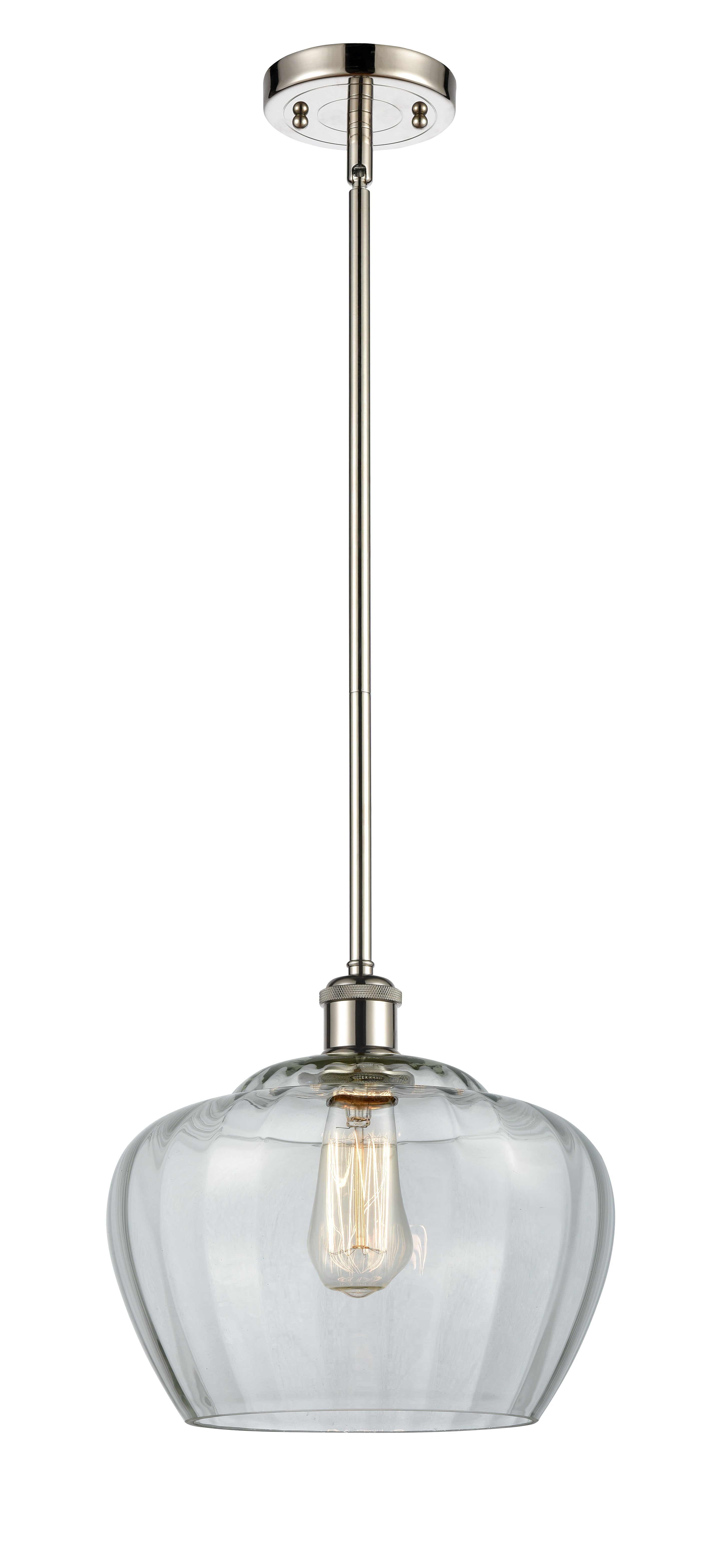 Ballston Mini Pendant Cast Brass 11 Inch