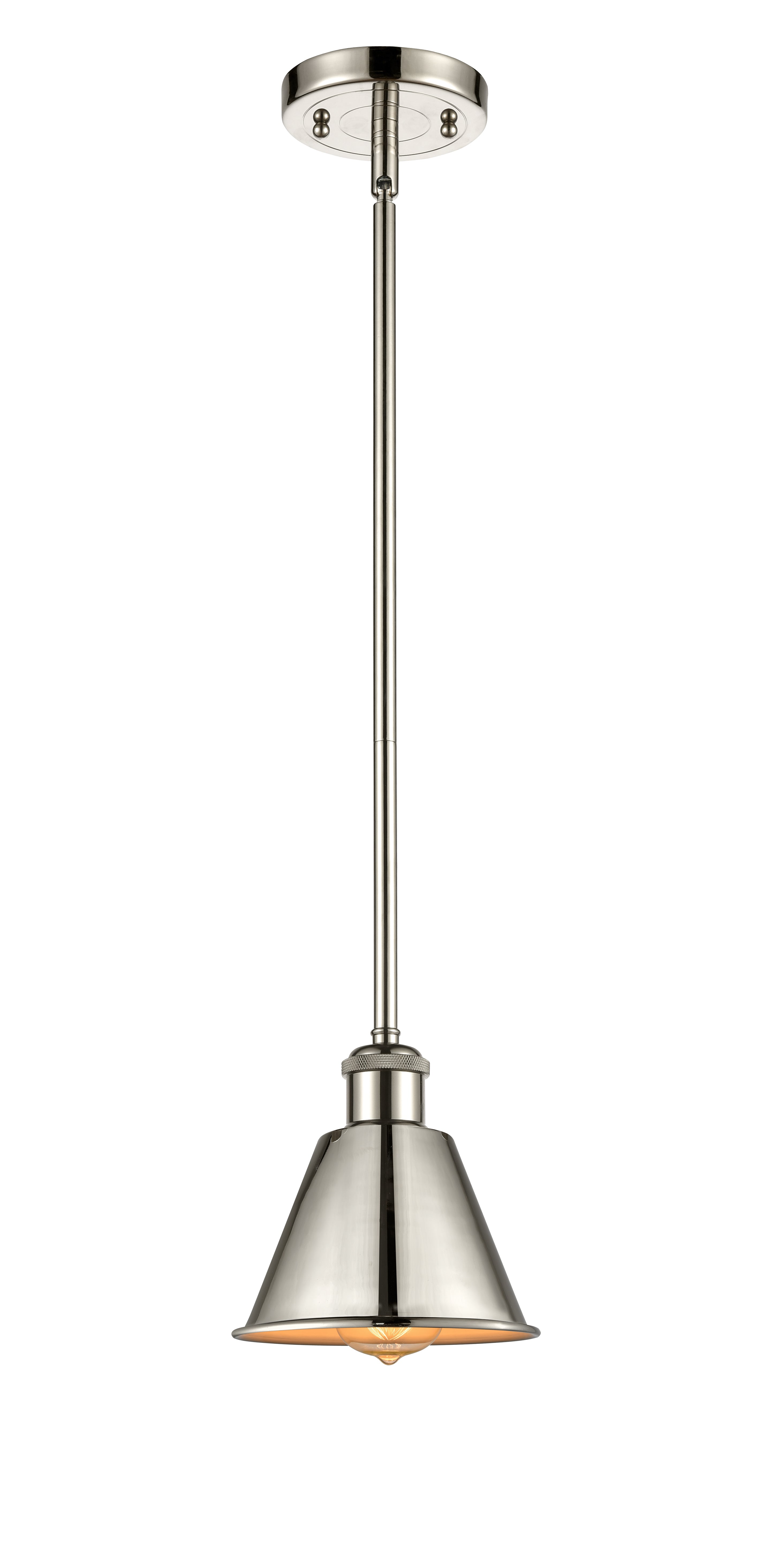 Ballston Mini Pendant Antique Brass Finish