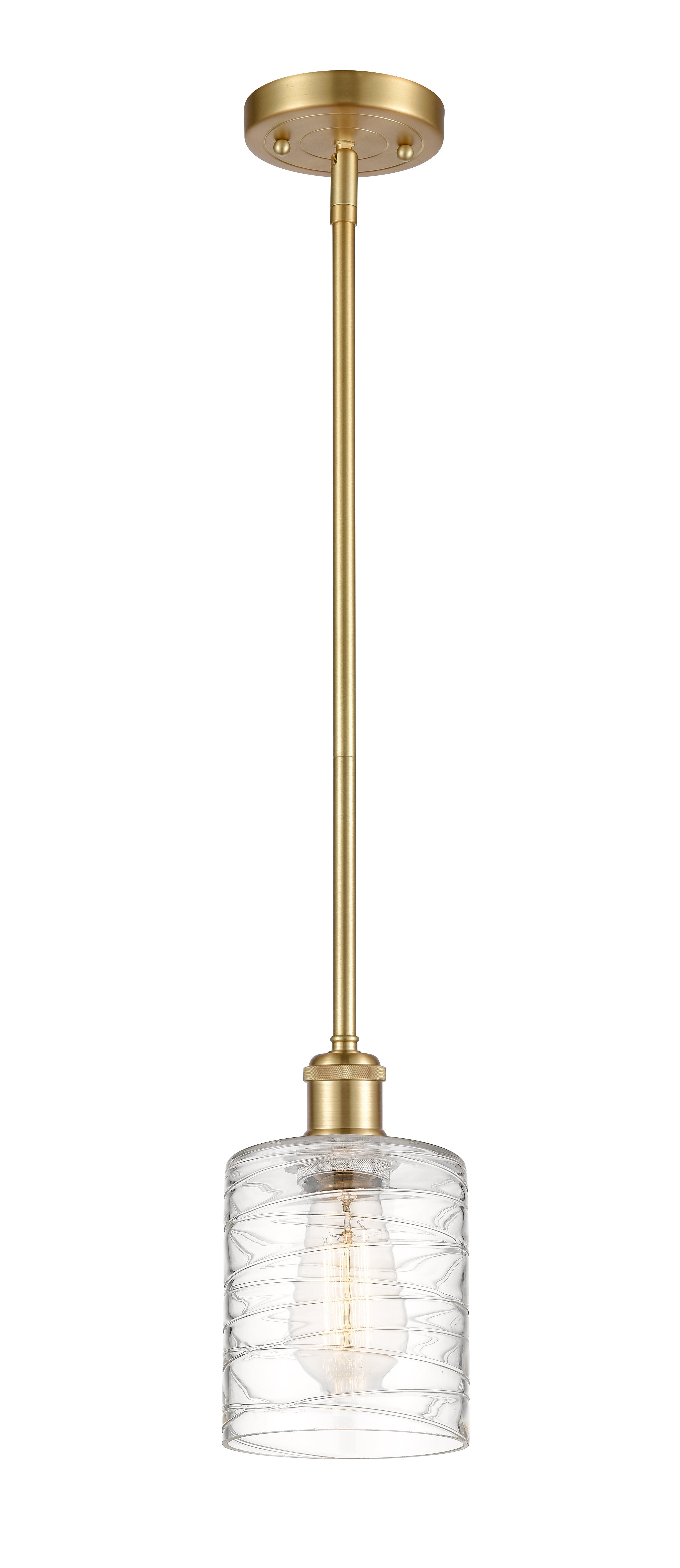 Ballston Mini Pendant Antique Brass Finish