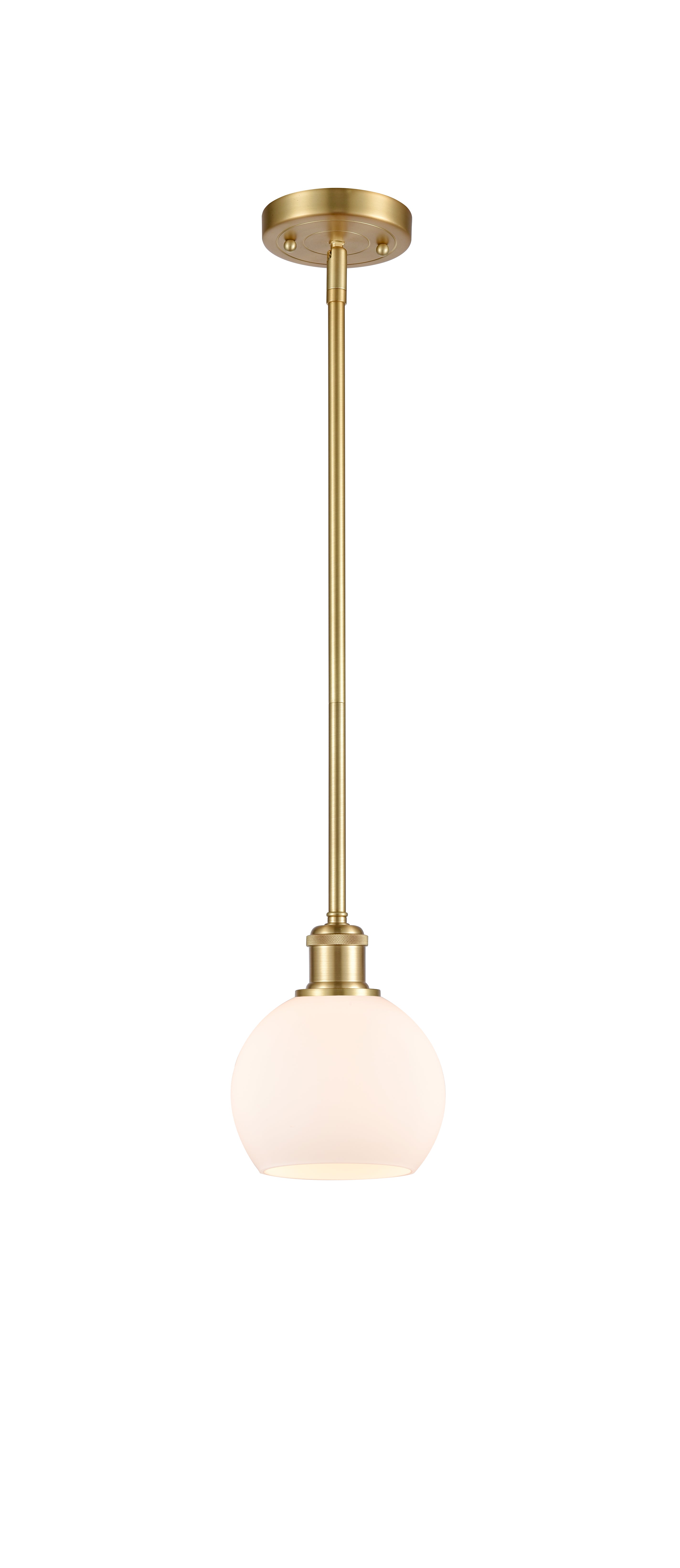 Ballston Mini Pendant Brass Antique Finish
