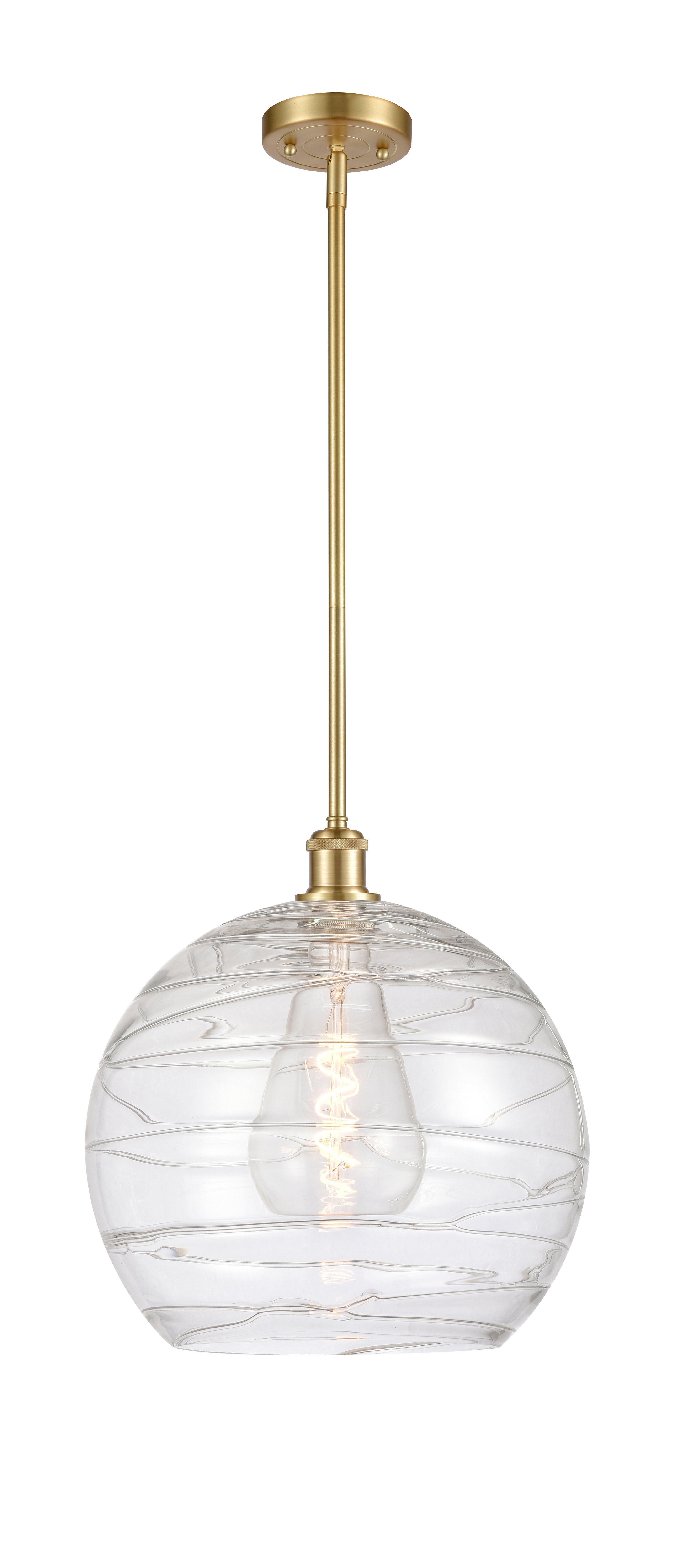 Ballston Mini Pendant Antique Brass Finish