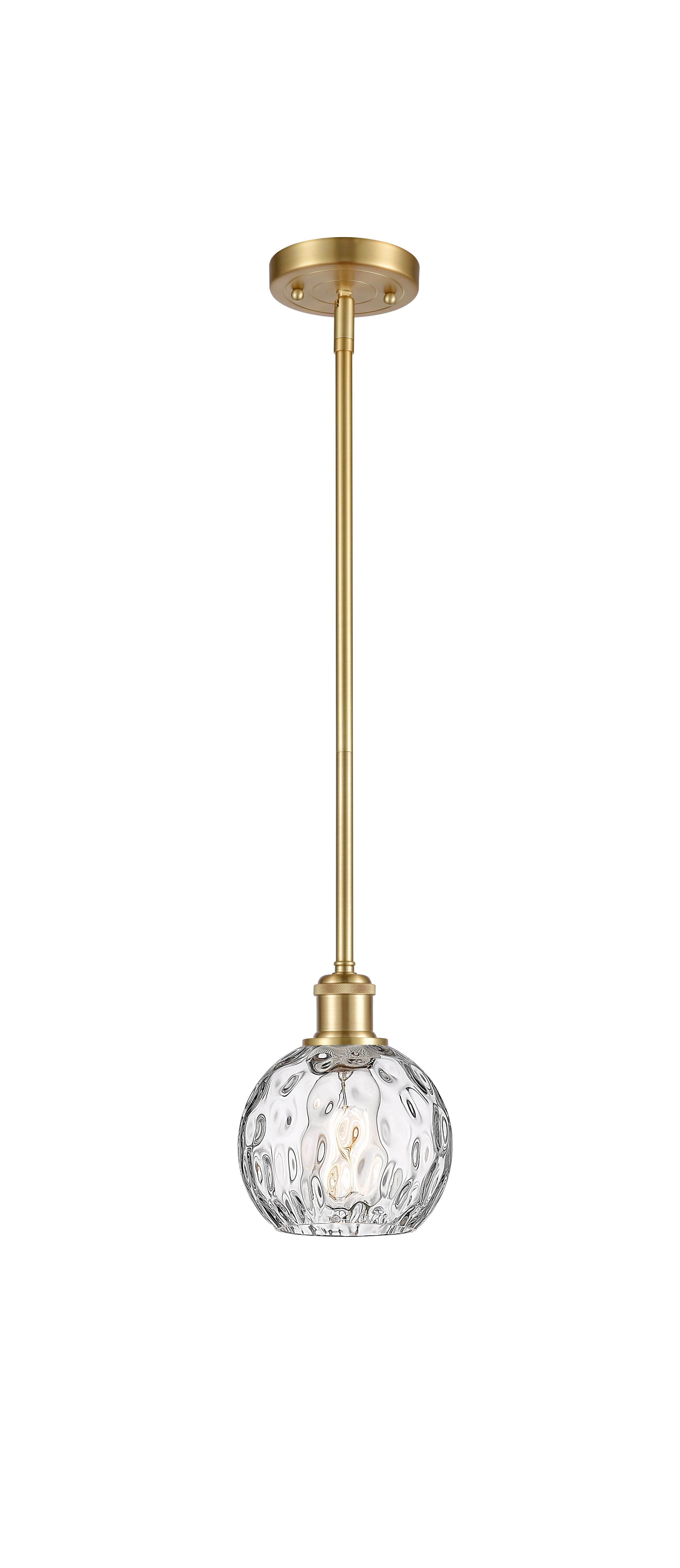 Ballston Mini Pendant Antique Brass Finish