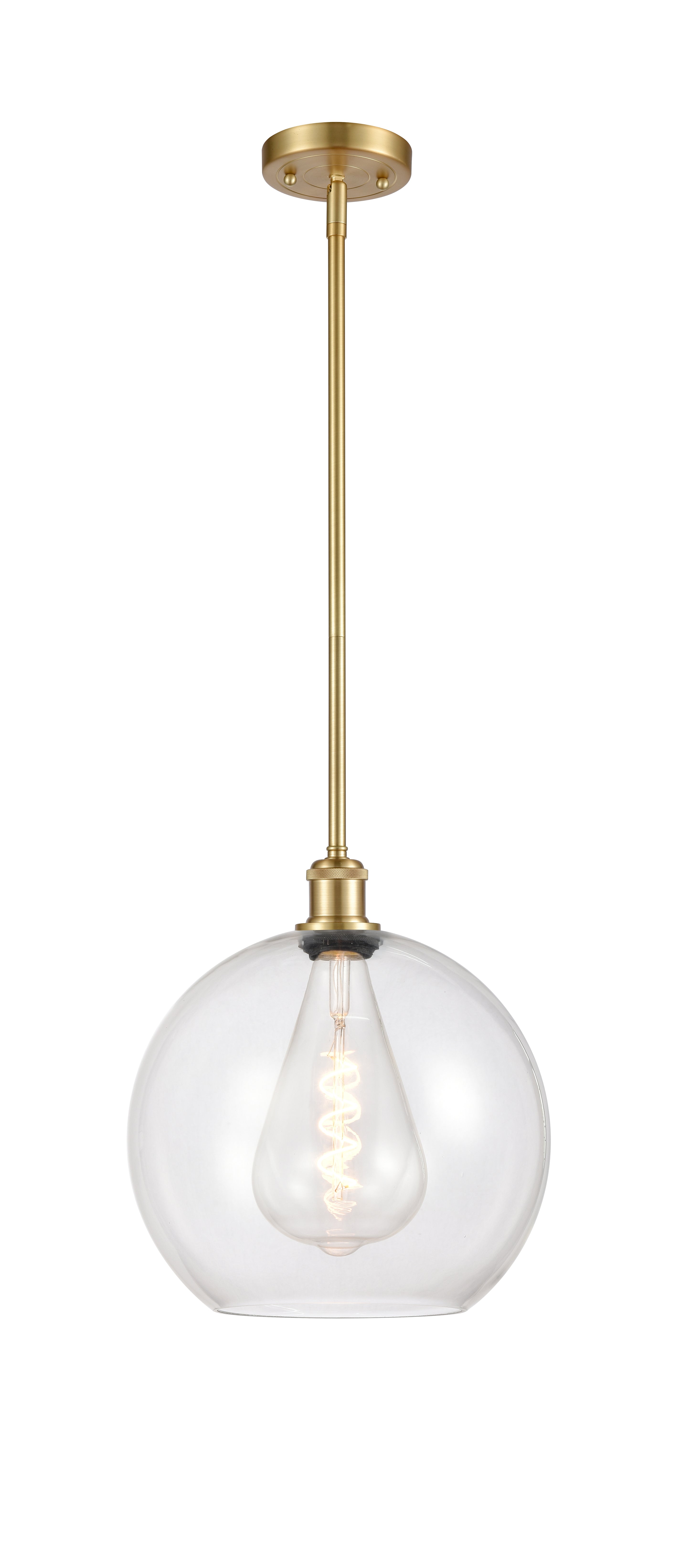 Ballston Mini Pendant Antique Brass Finish