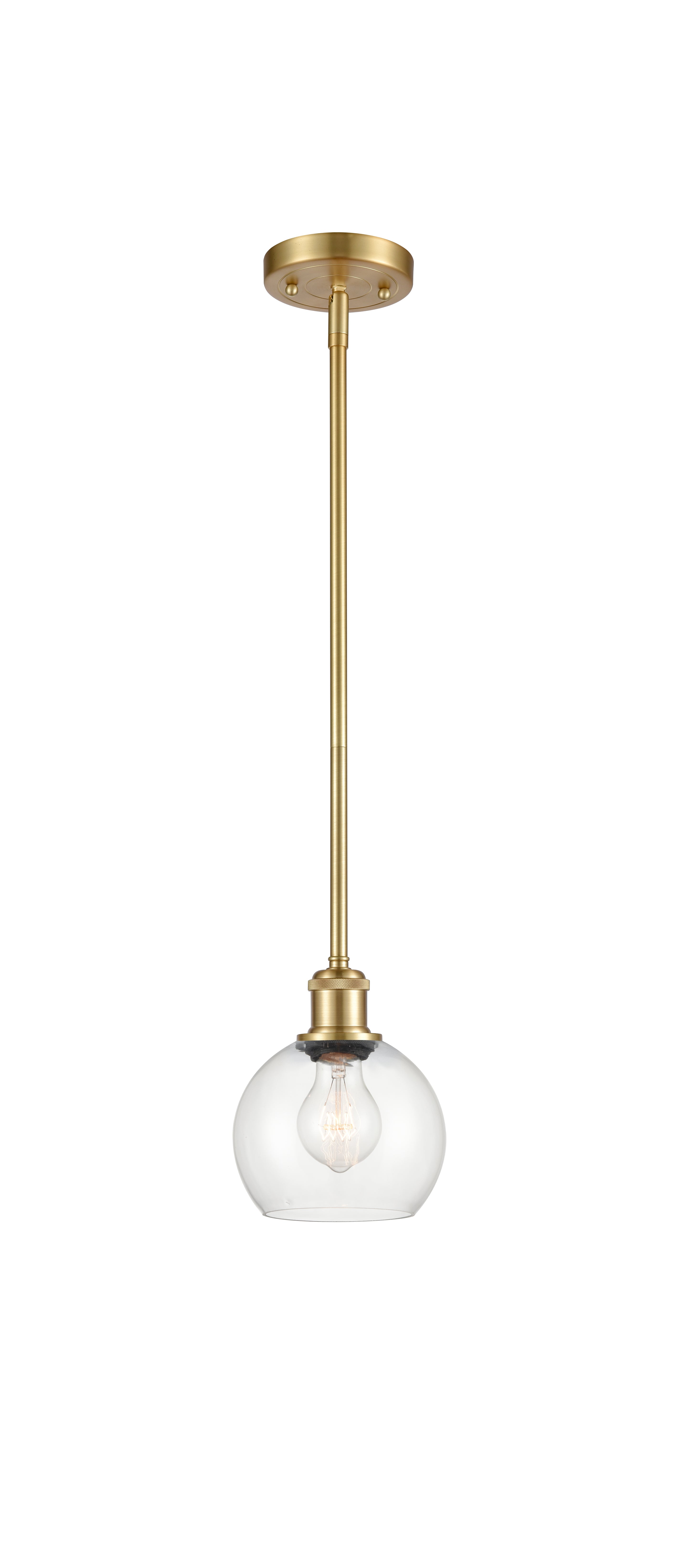 Ballston Mini Pendant Brass Antique Finish