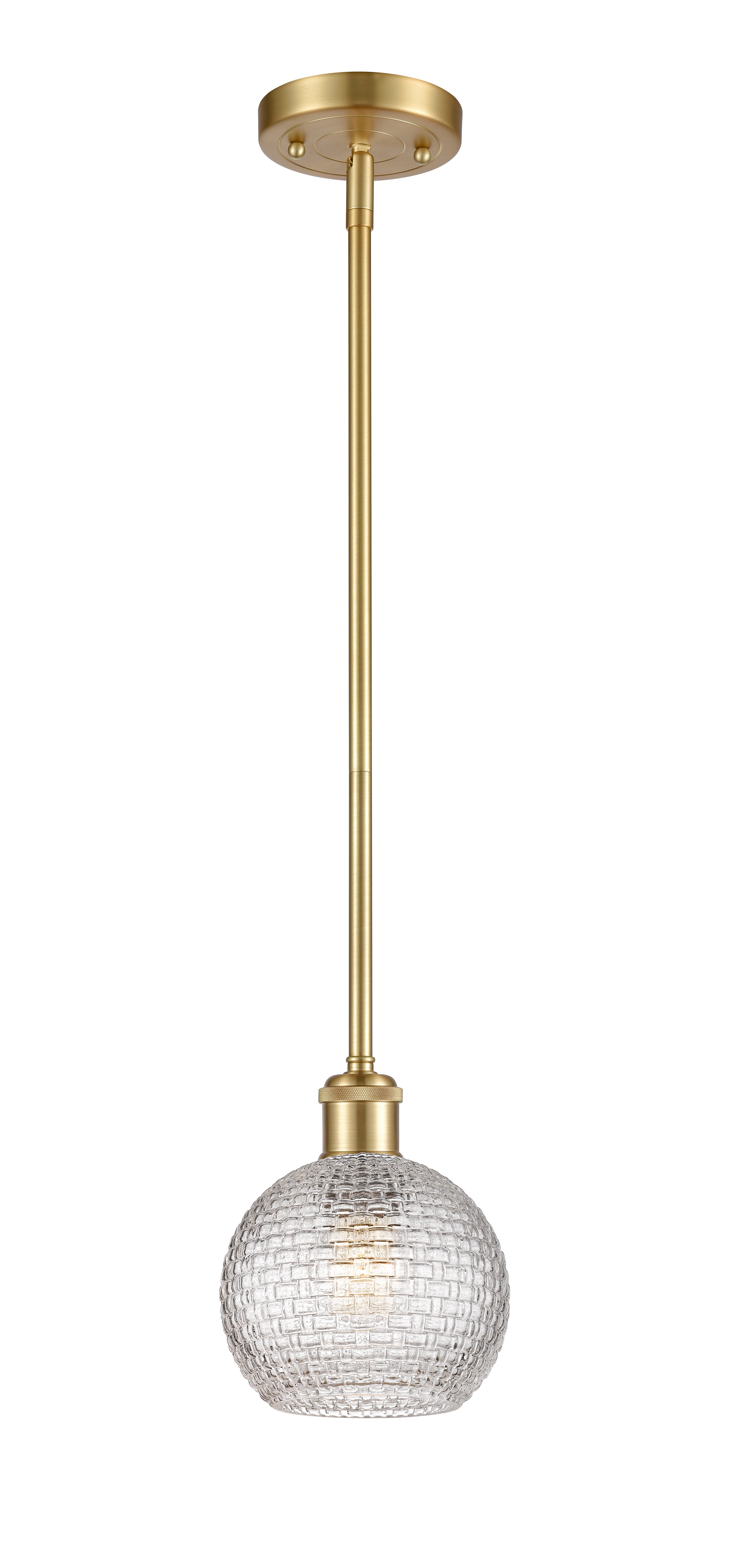 Ballston Mini Pendant Antique Brass Finish