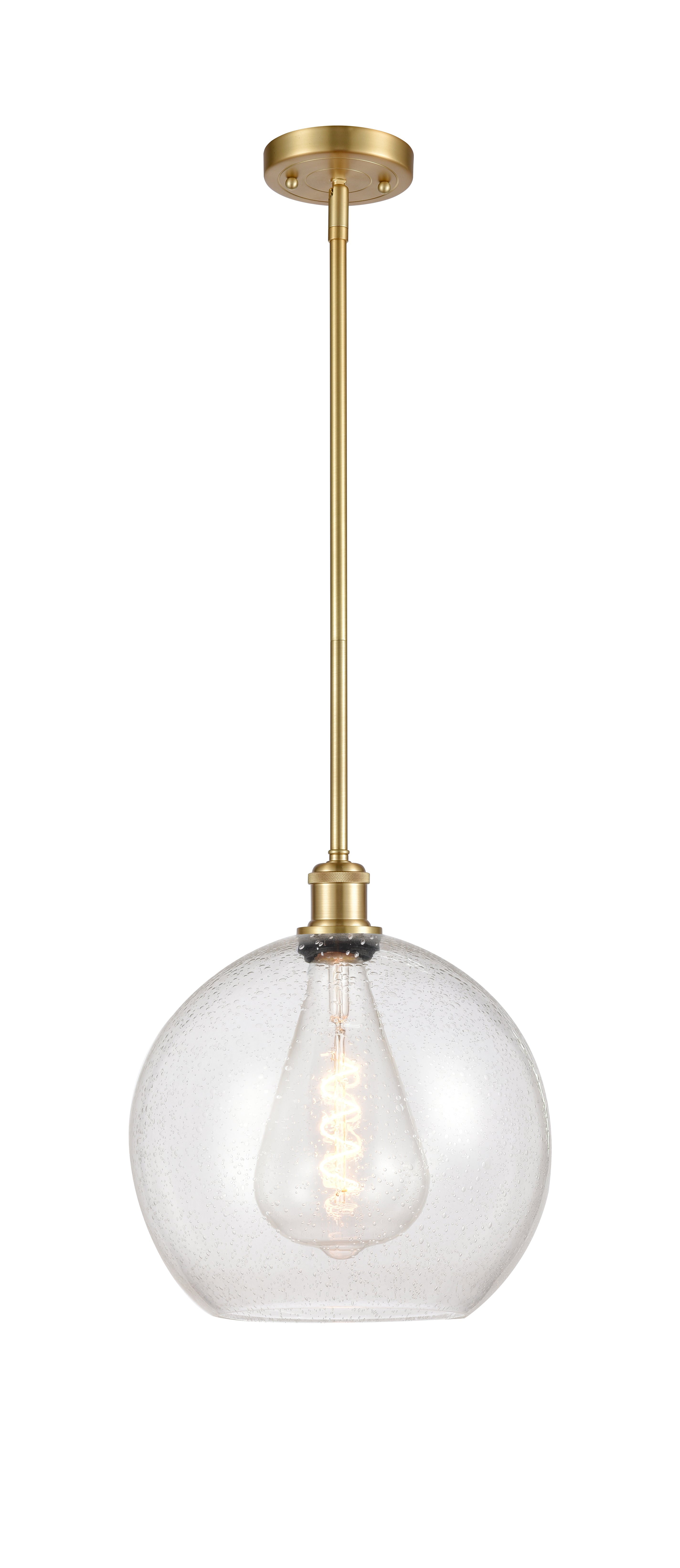 Ballston Mini Pendant Antique Brass Finish