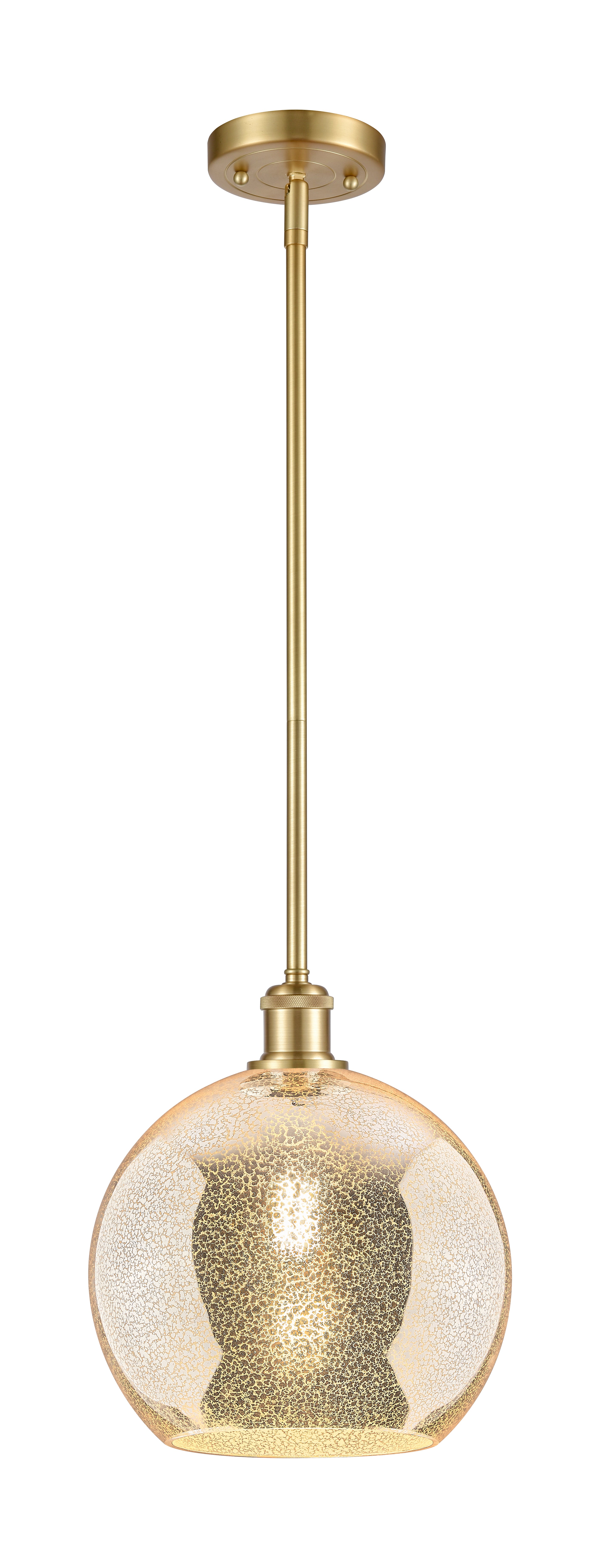 Ballston Mini Pendant Antique Brass Finish