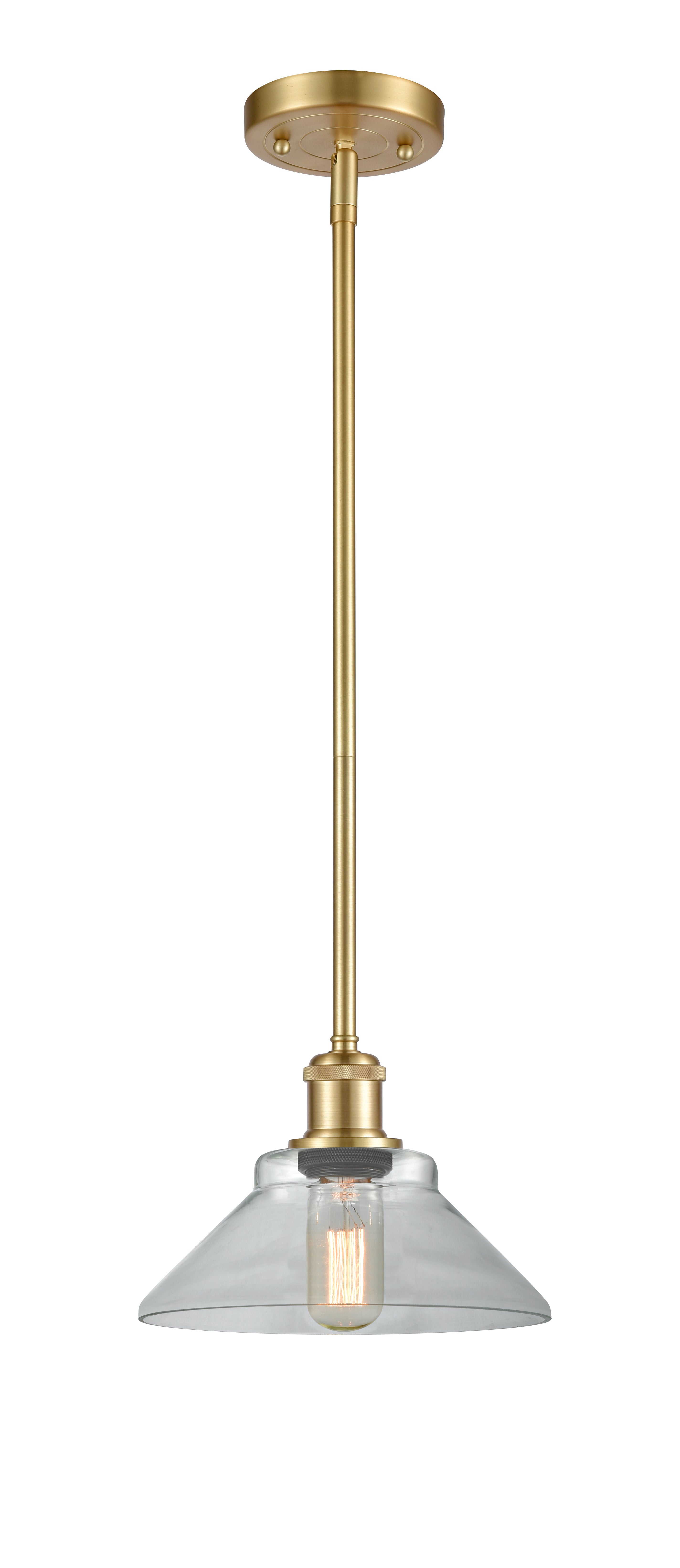 Ballston Mini Pendant Antique Brass Cast