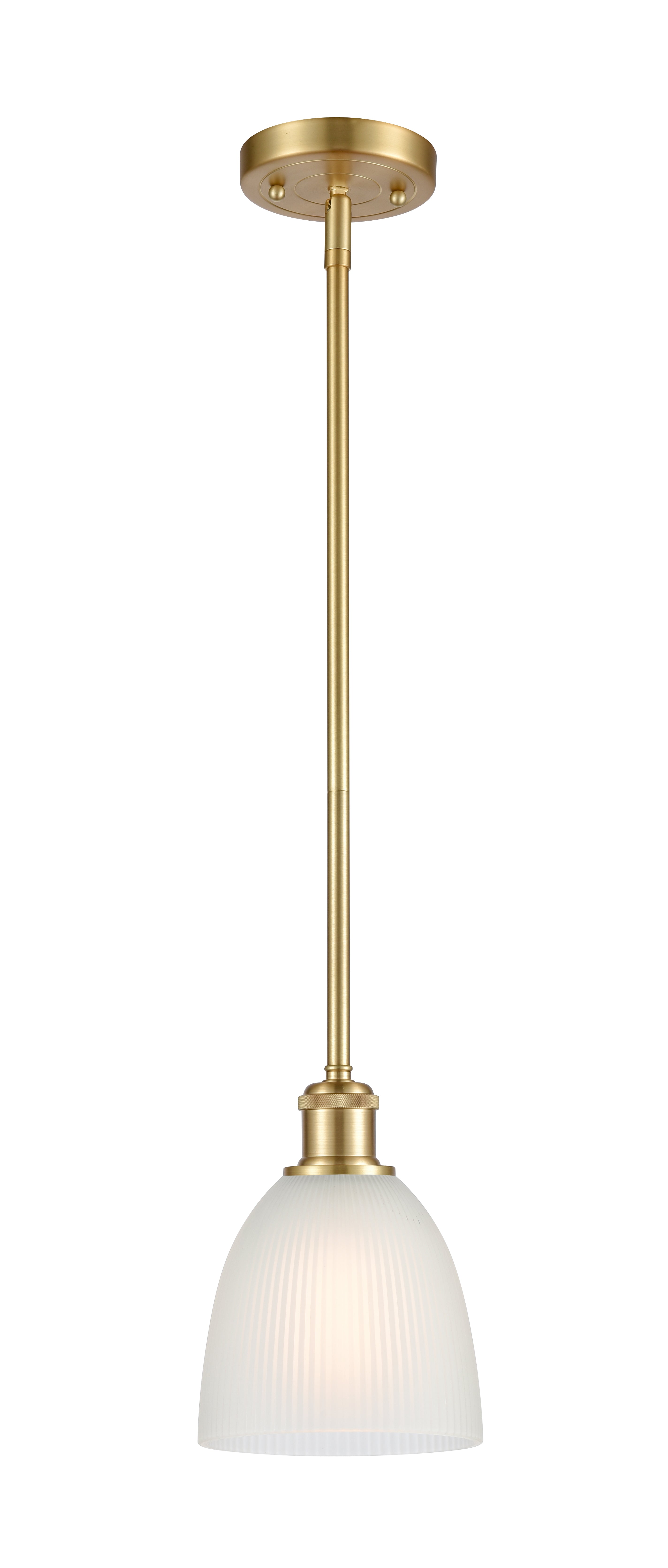 Ballston Mini Pendant Antique Brass Finish