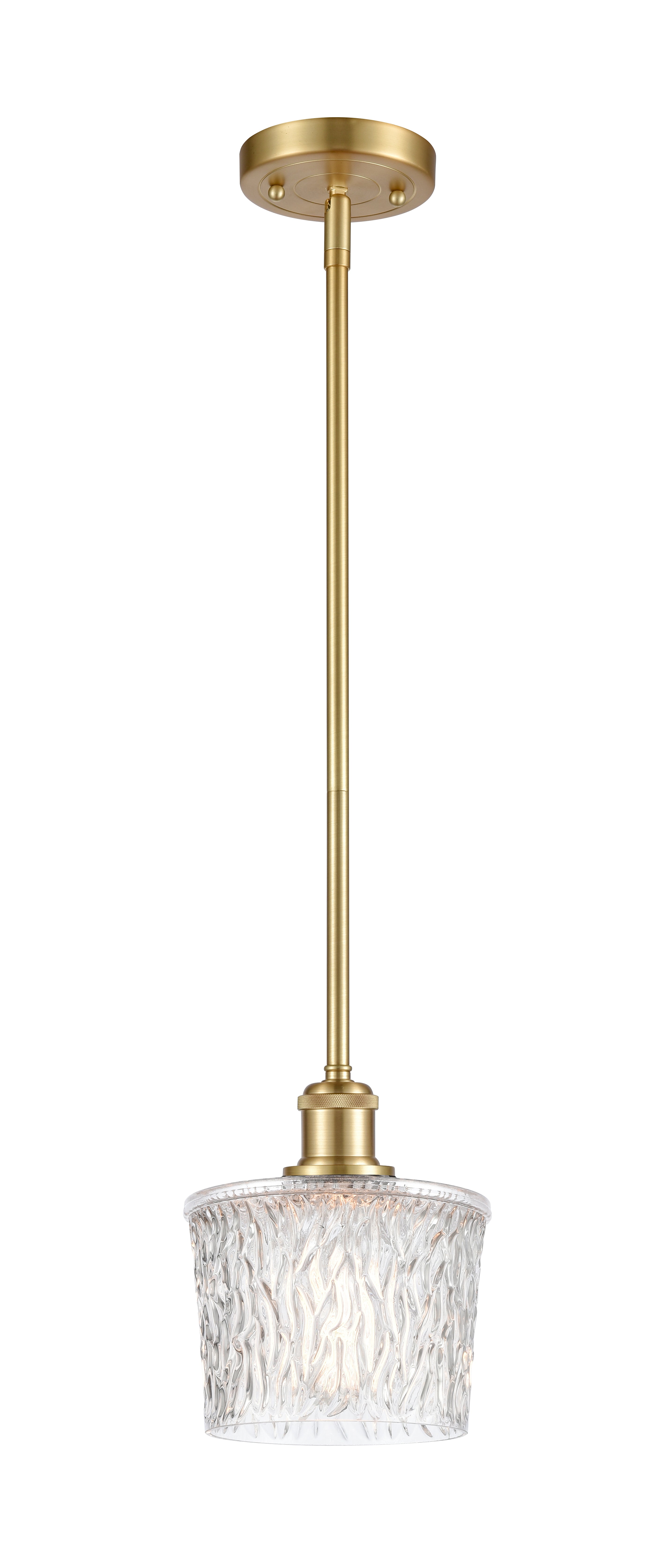 Ballston Mini Pendant Antique Brass Cast