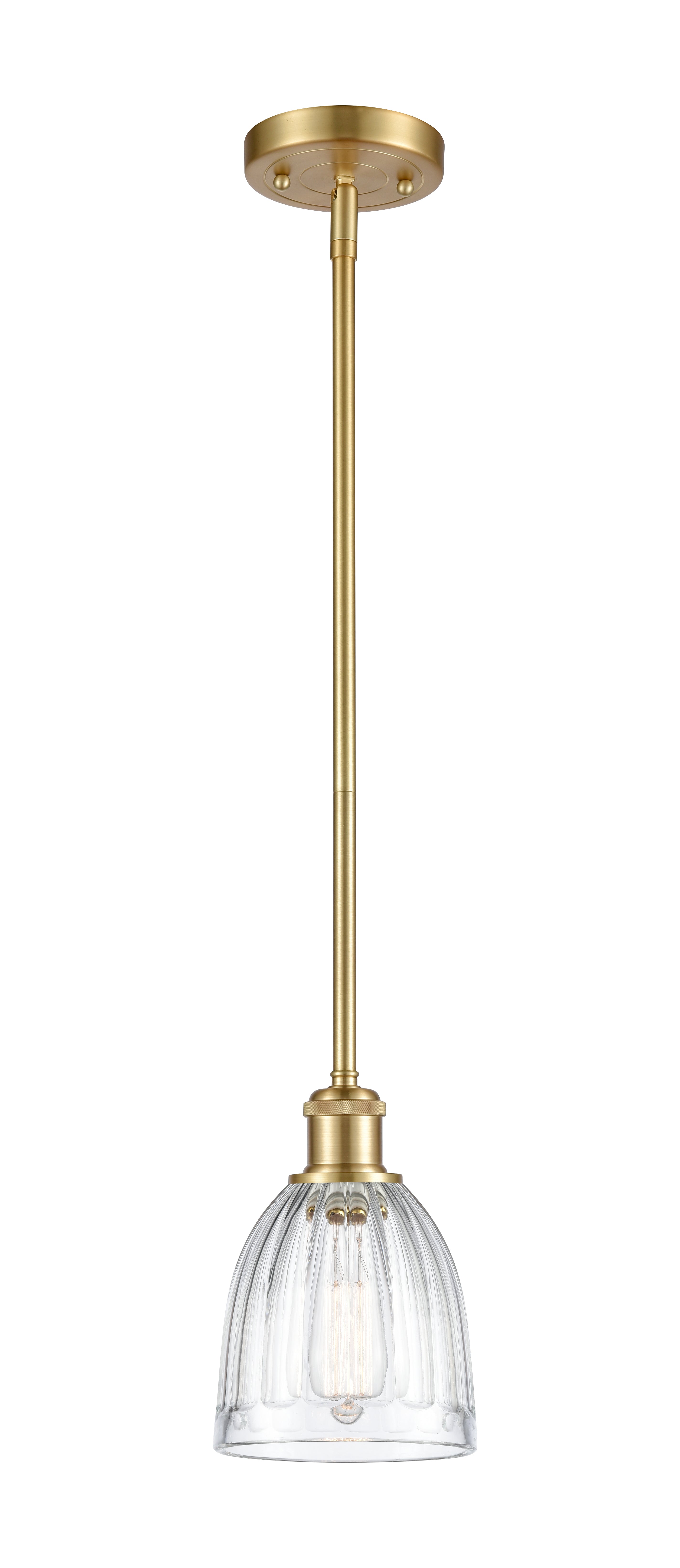 Ballston Mini Pendant Antique Brass Finish