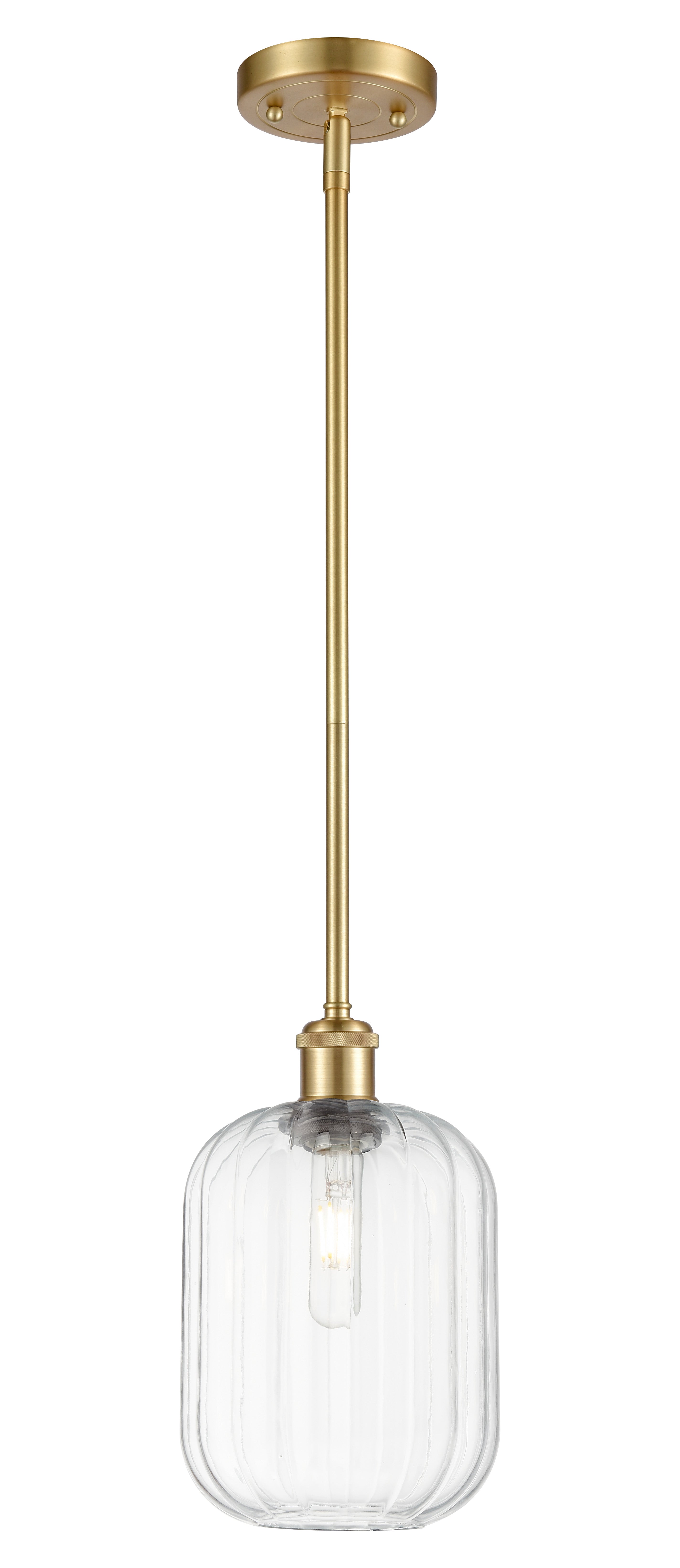 Ballston Mini Pendant Antique Brass Finish