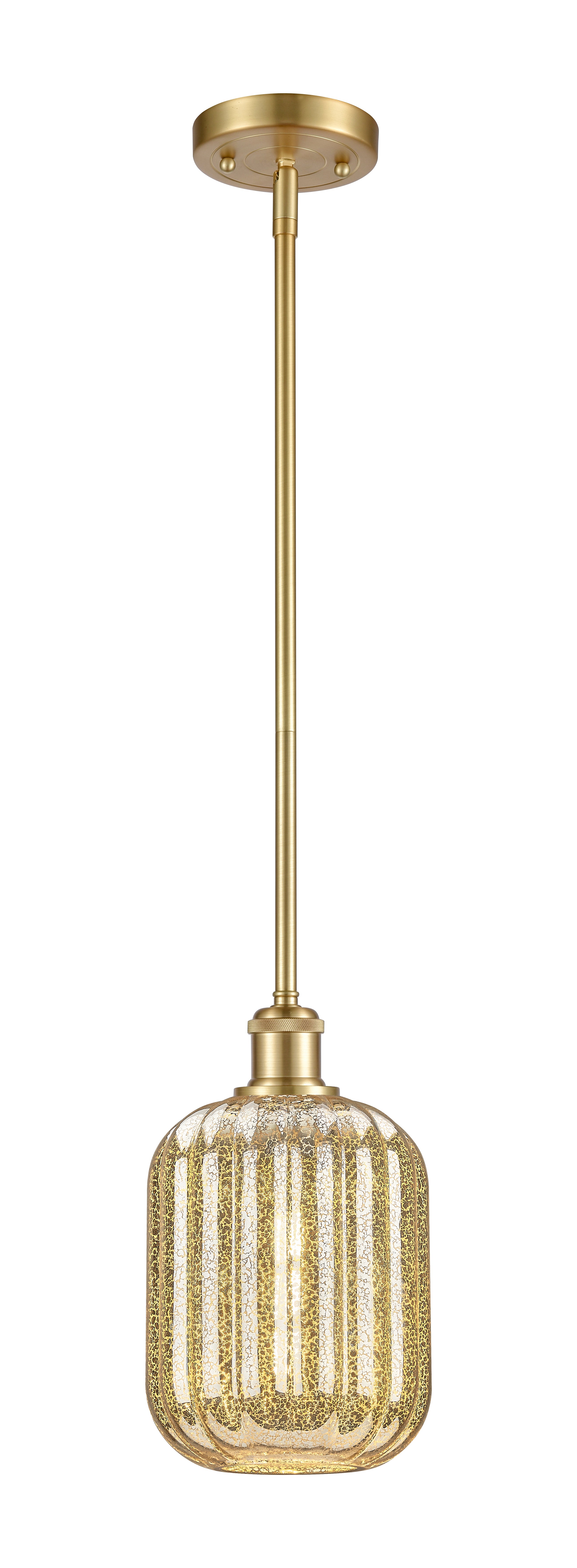Ballston Mini Pendant Antique Brass Finish