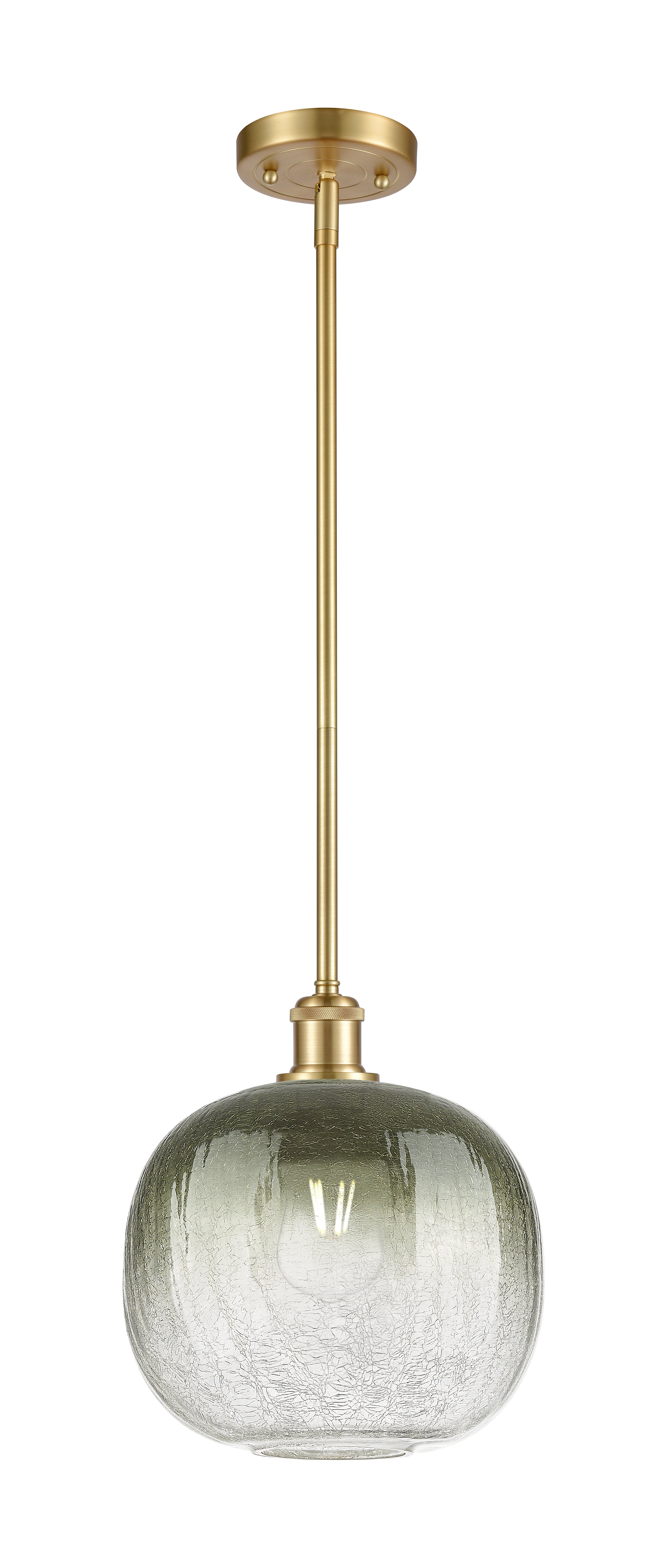 Ballston Mini Pendant Antique Brass Steel