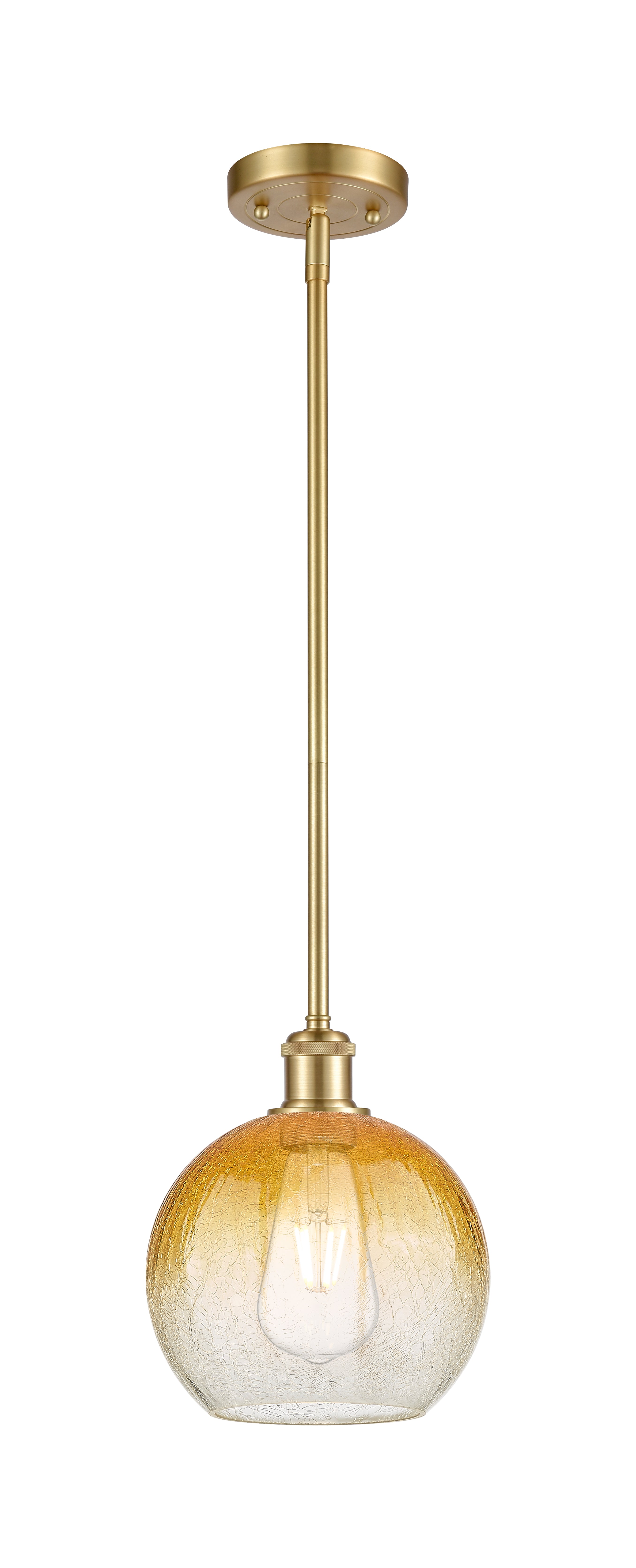 Ballston Mini Pendant Antique Brass Finish