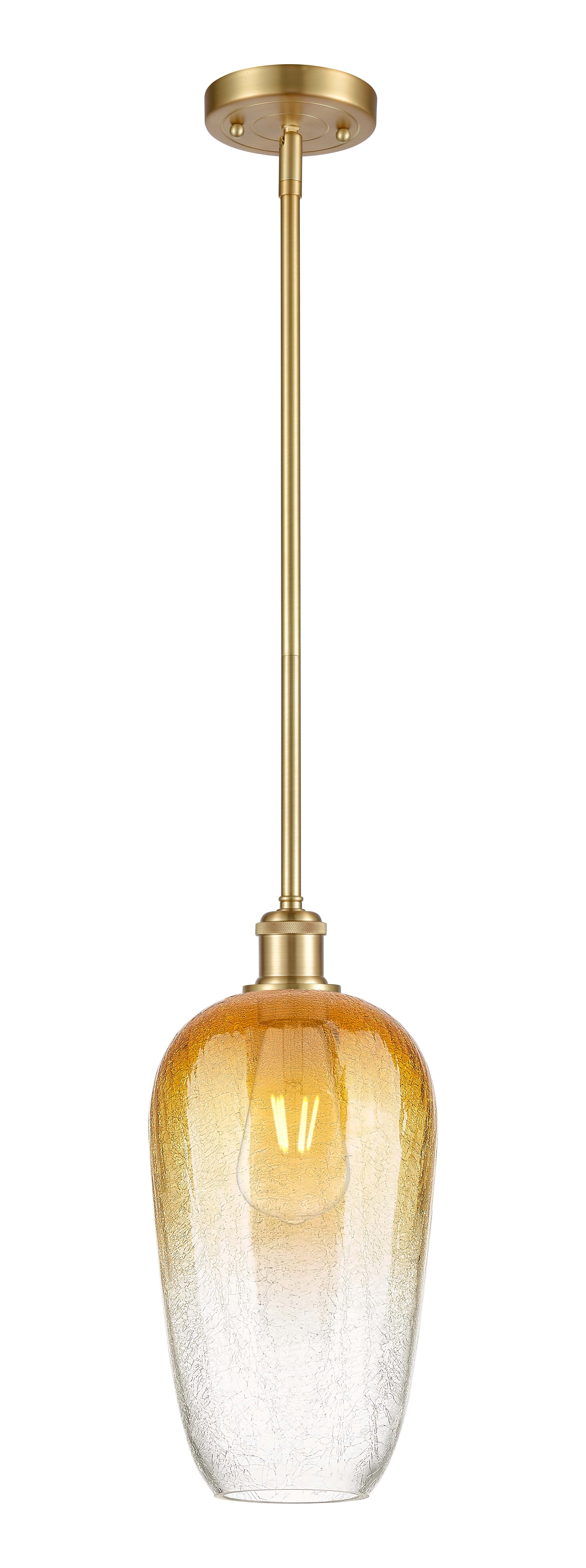 Ballston Mini Pendant Antique Brass Finish