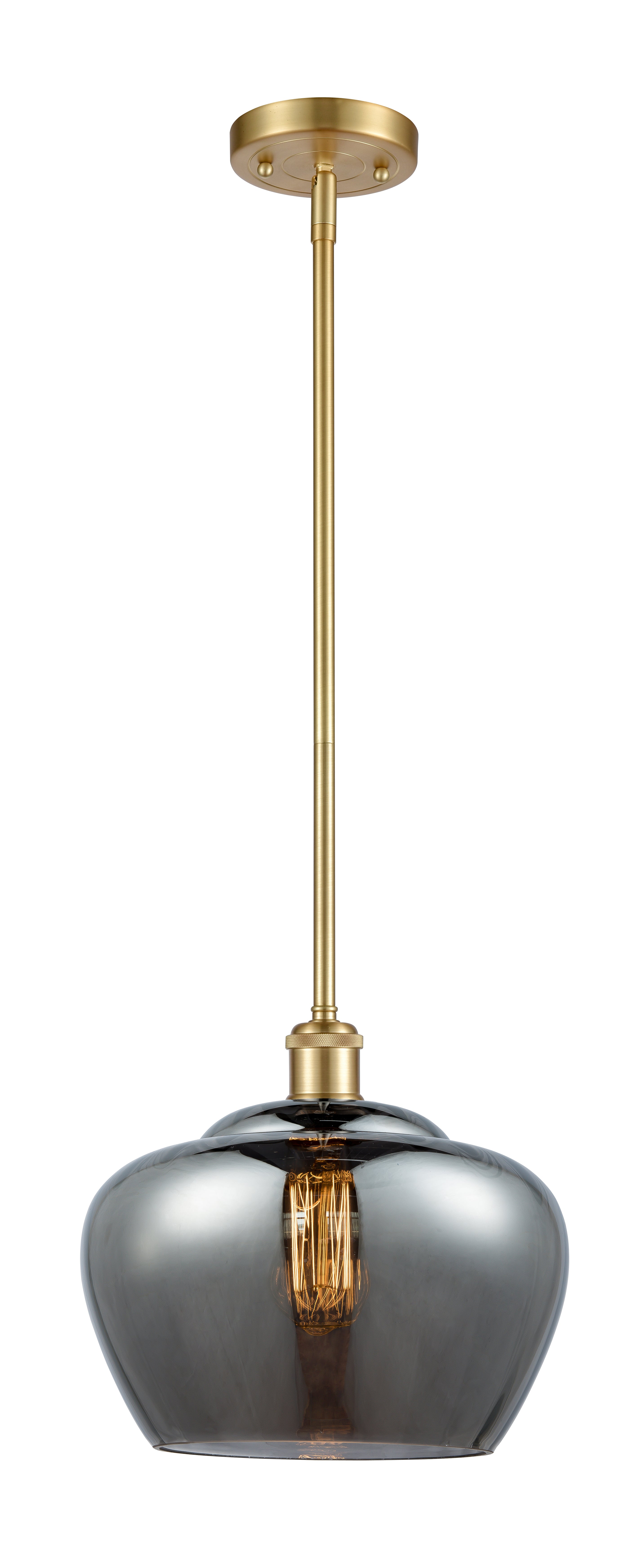 Ballston Mini Pendant Cast Brass 11 Inch