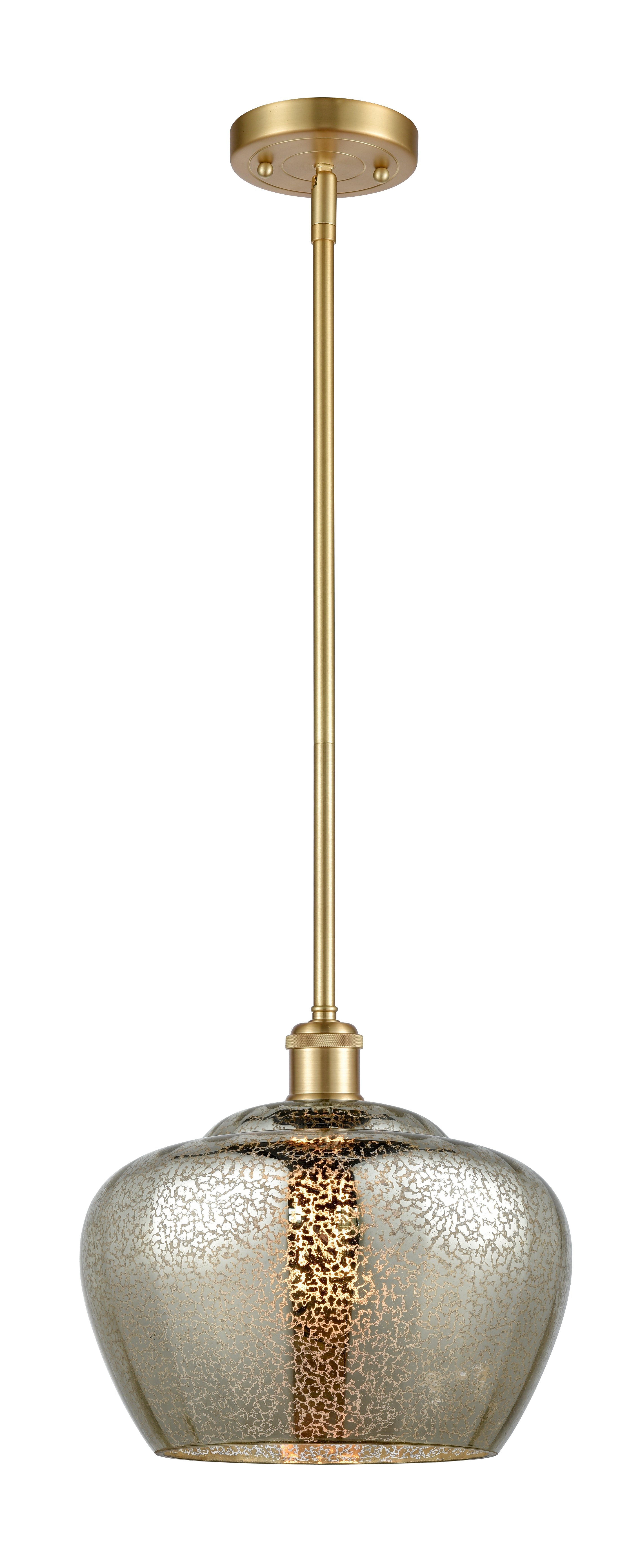 Ballston Mini Pendant Cast Brass 11 Inch