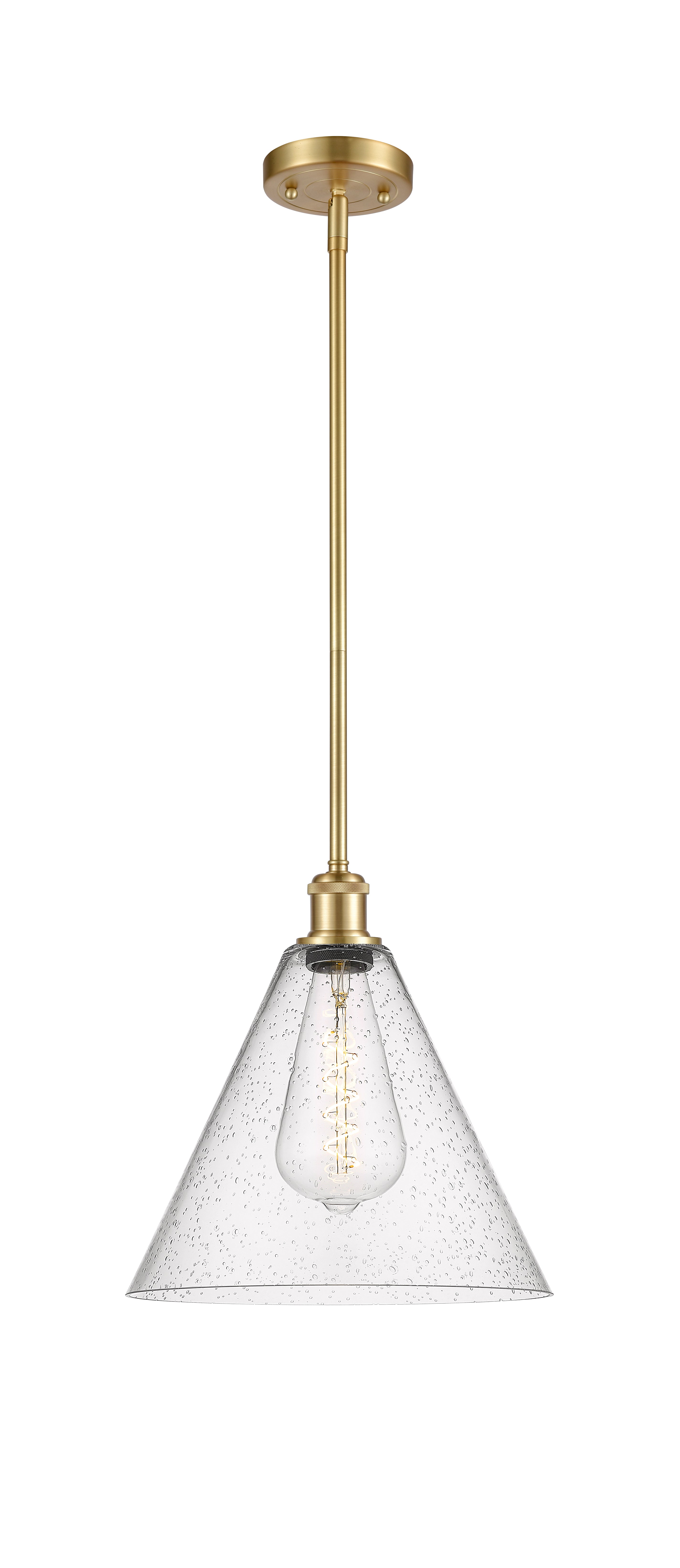 Ballston Mini Pendant Antique Brass Finish