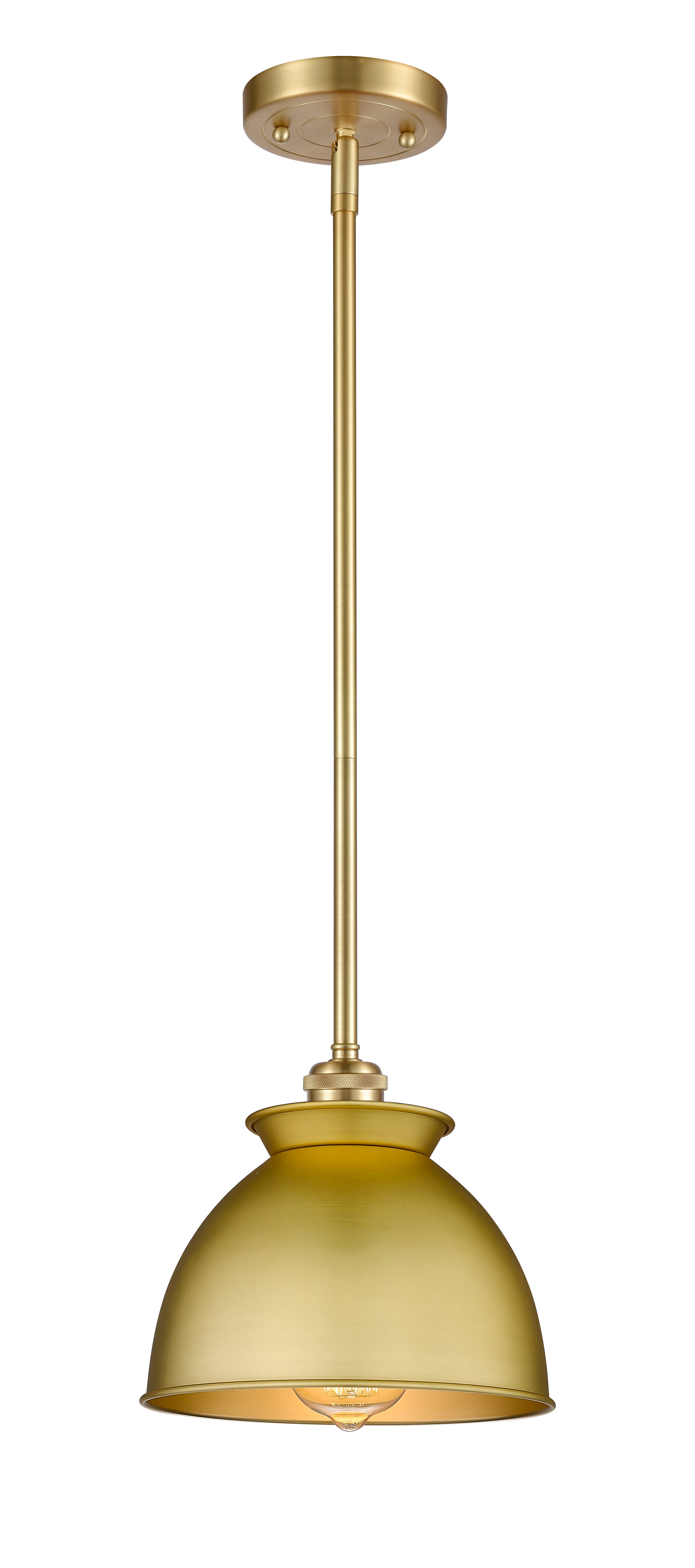 Ballston Mini Pendant Antique Brass 8.25