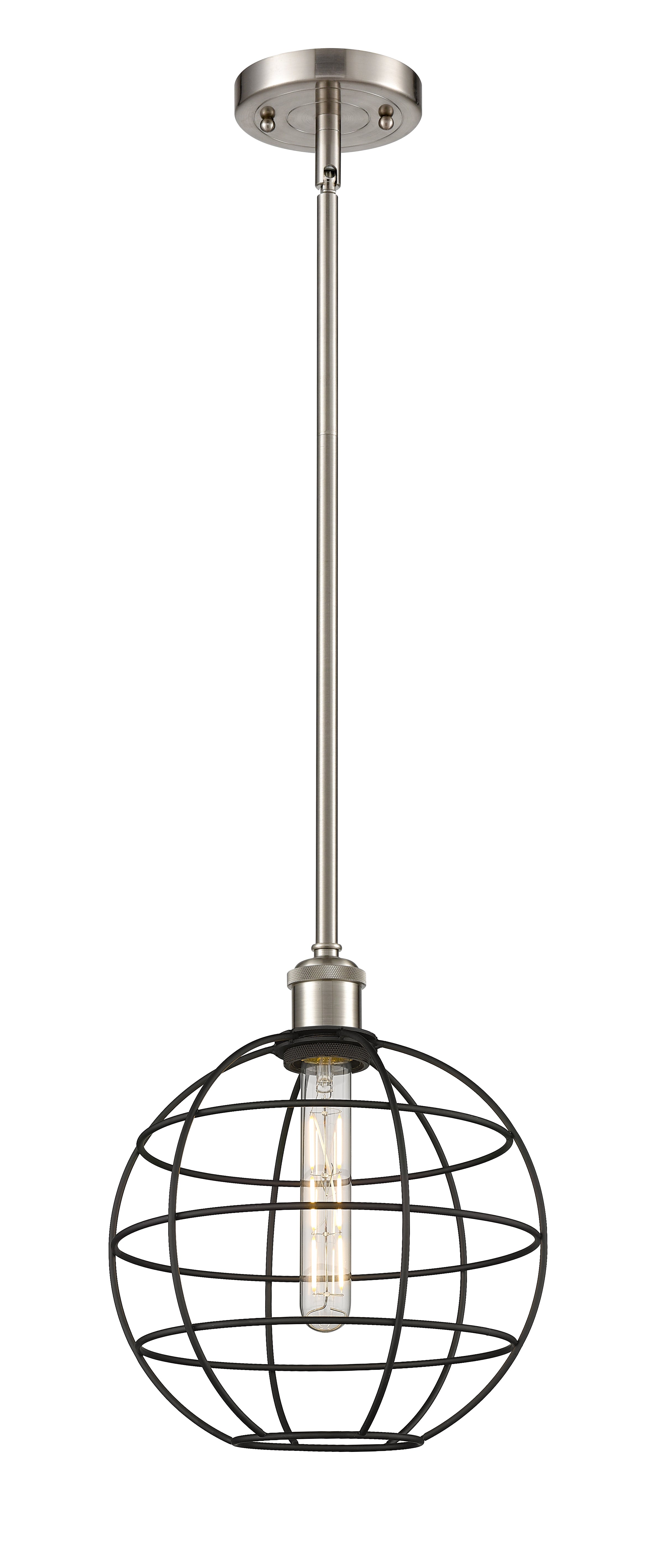 Ballston Mini Pendant Antique Brass 10 Inch
