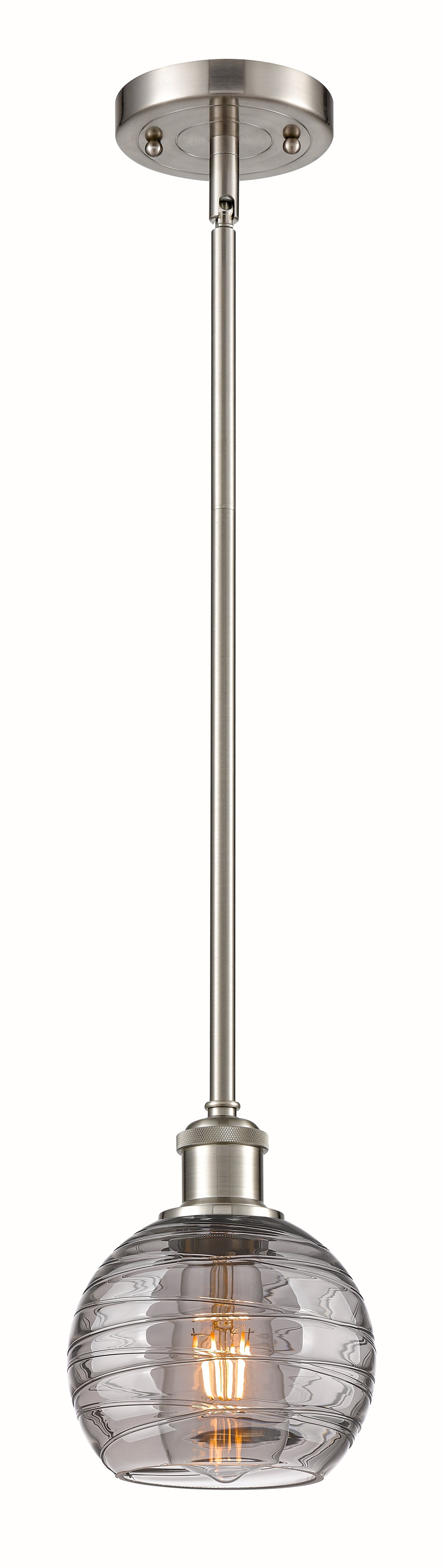 Ballston Mini Pendant Antique Brass Finish