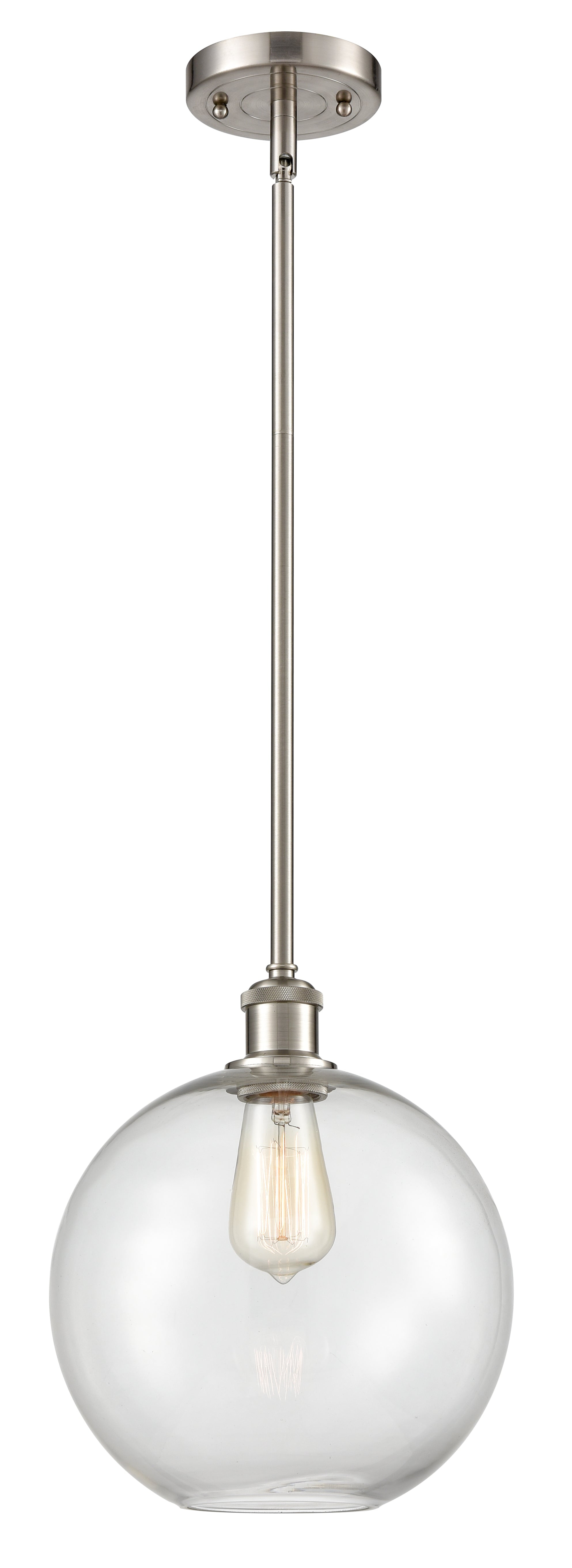 Ballston Mini Pendant Antique Brass 10 Inch
