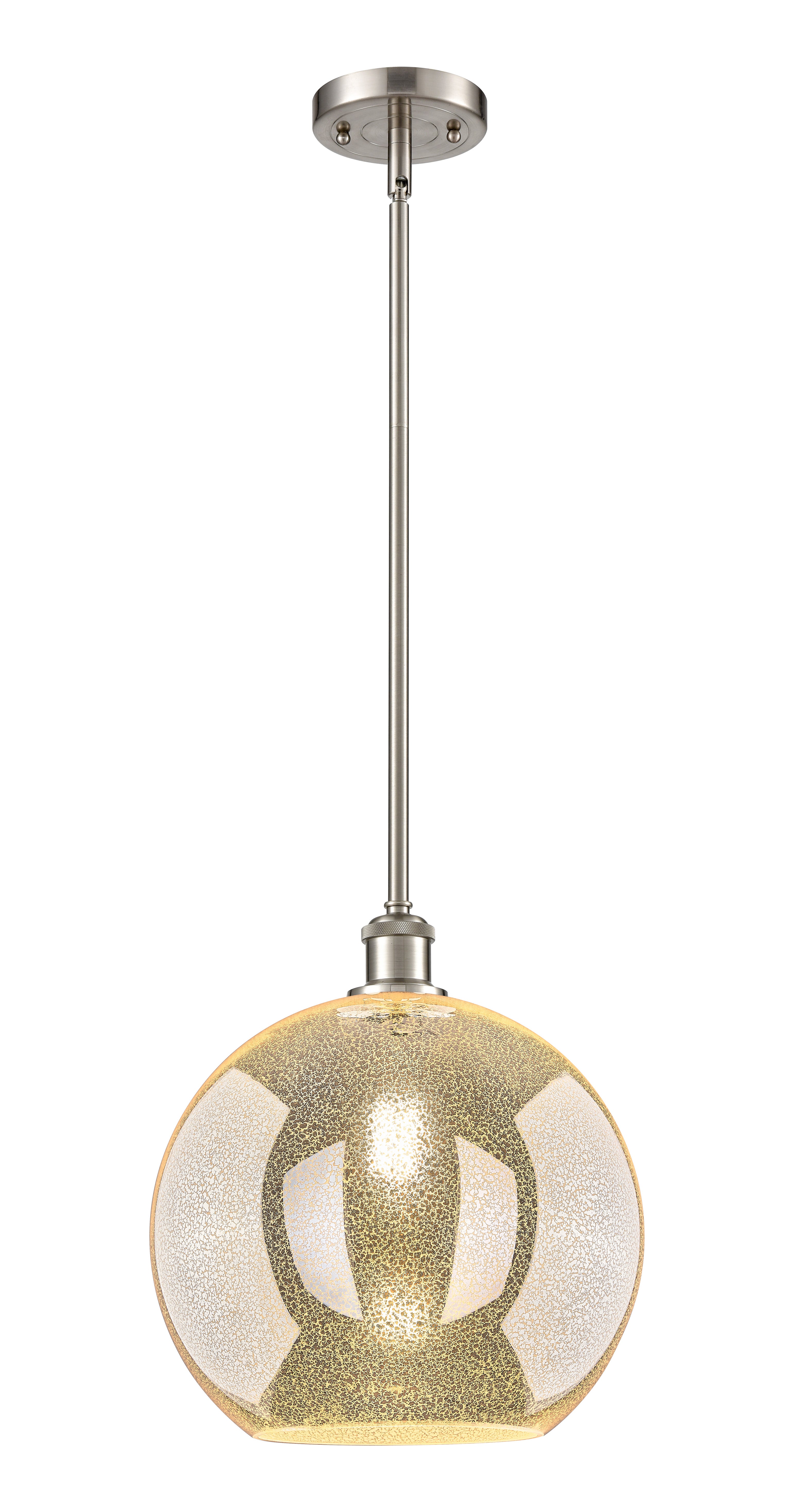 Ballston Mini Pendant Antique Brass Finish
