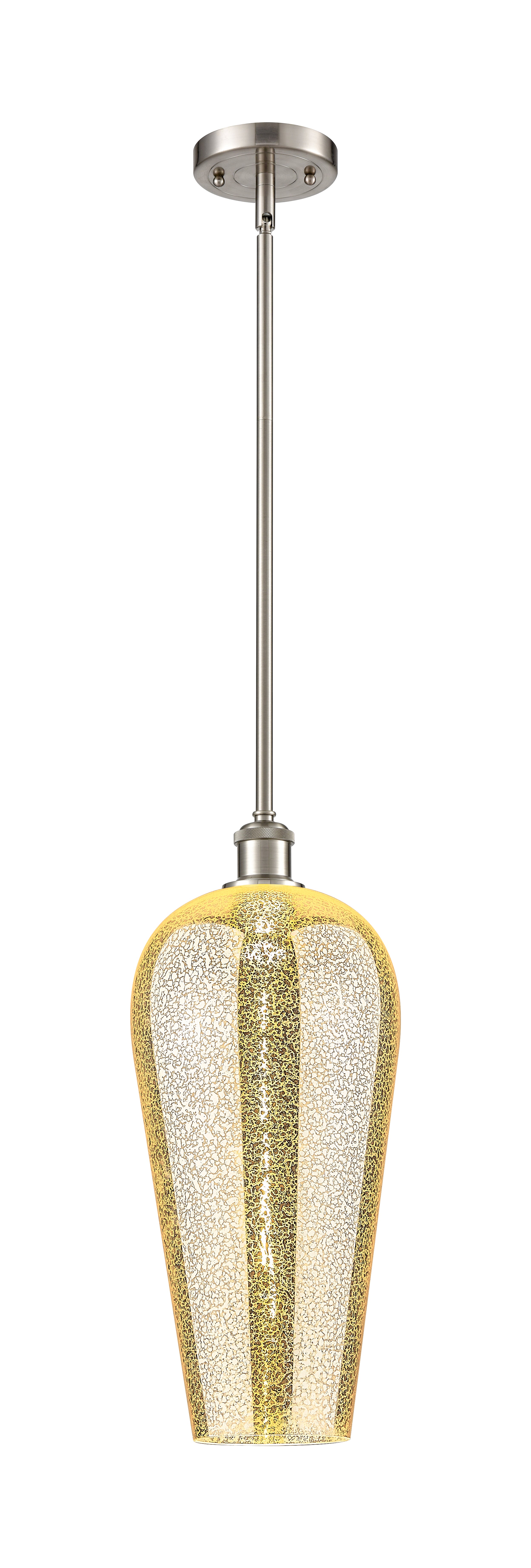 Ballston Mini Pendant Antique Brass Finish