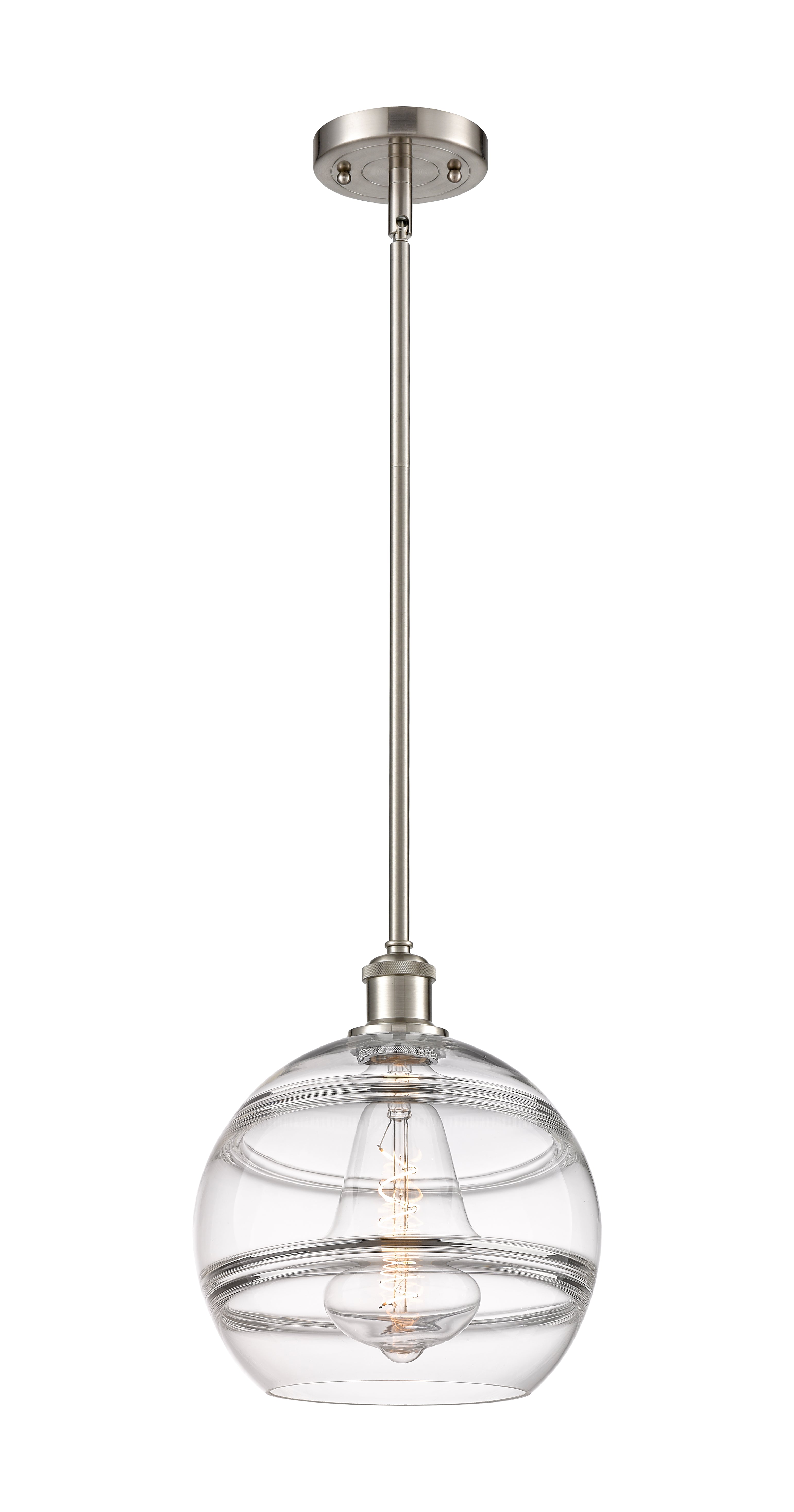 Ballston Mini Pendant Antique Brass 10 Inch