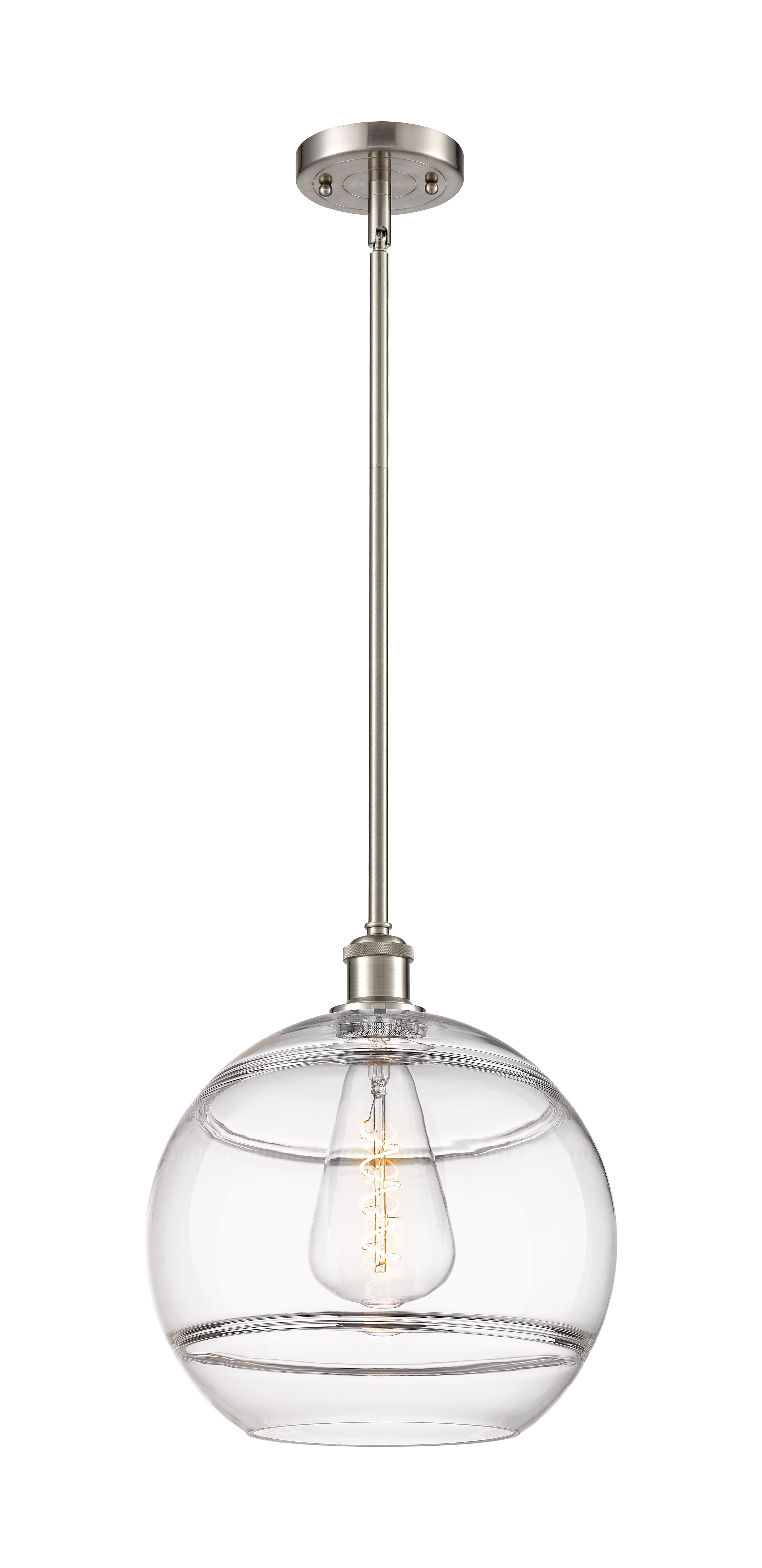 Ballston Mini Pendant Antique Brass Dimmable