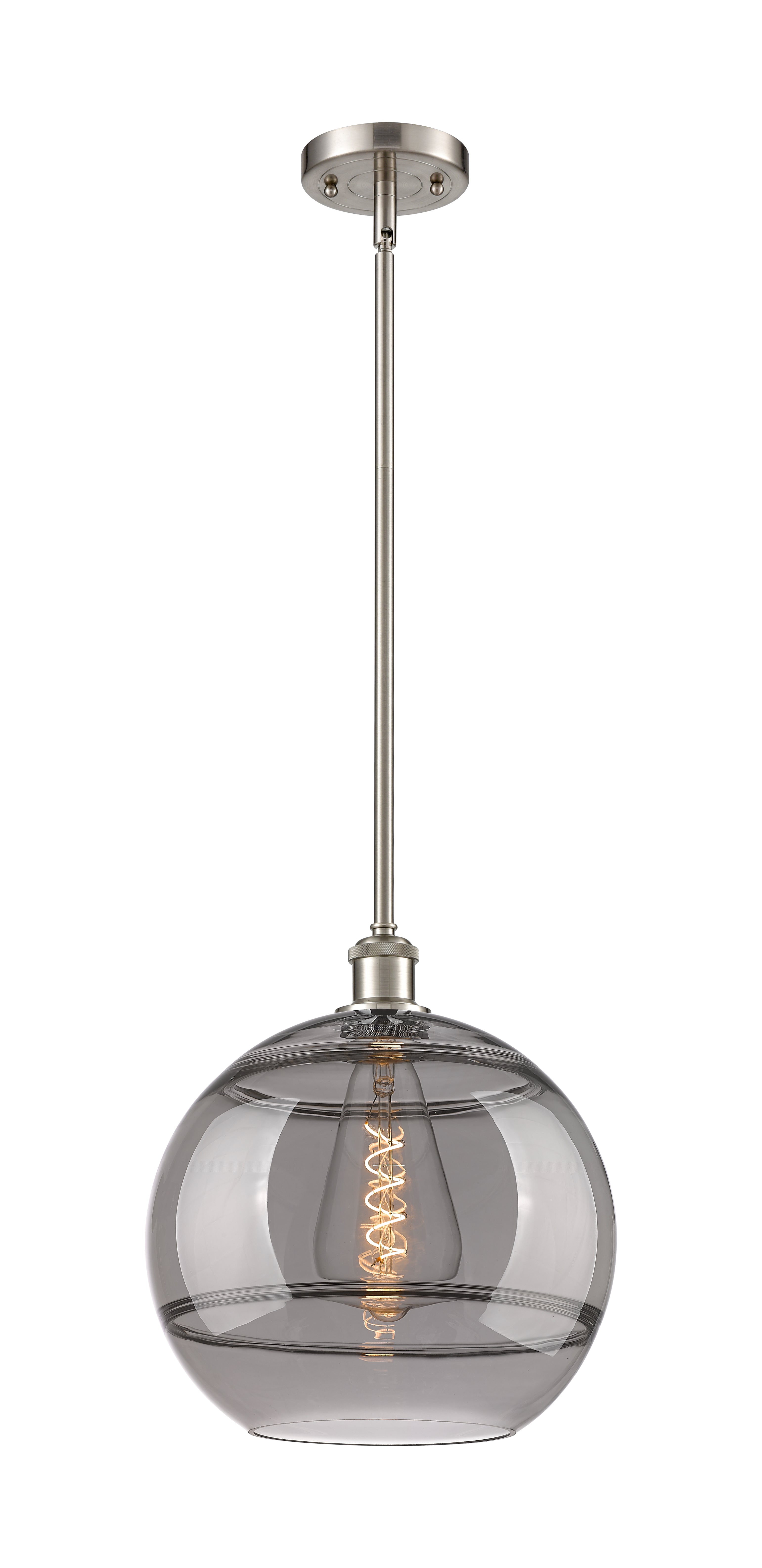 Ballston Mini Pendant Antique Brass Dimmable