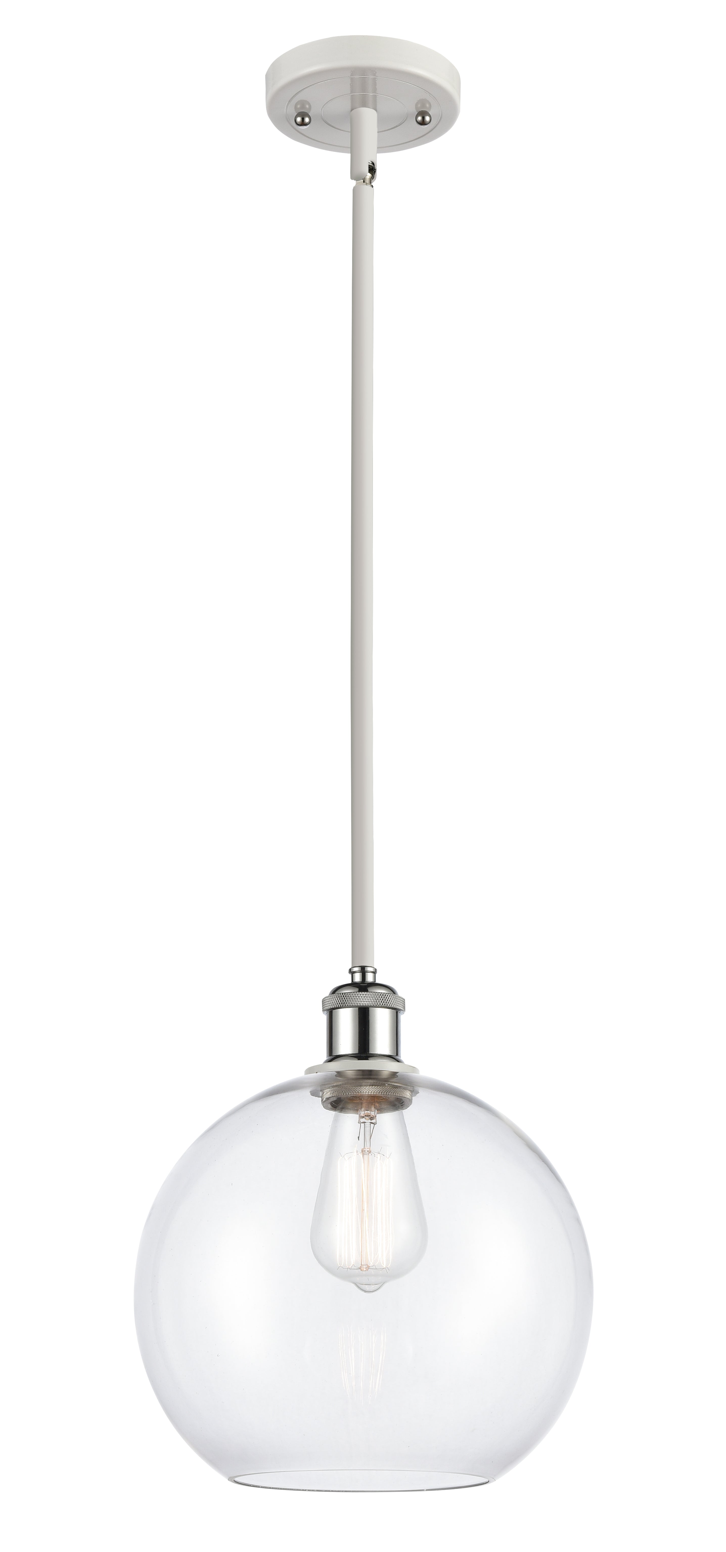 Ballston Mini Pendant Antique Brass 10 Inch