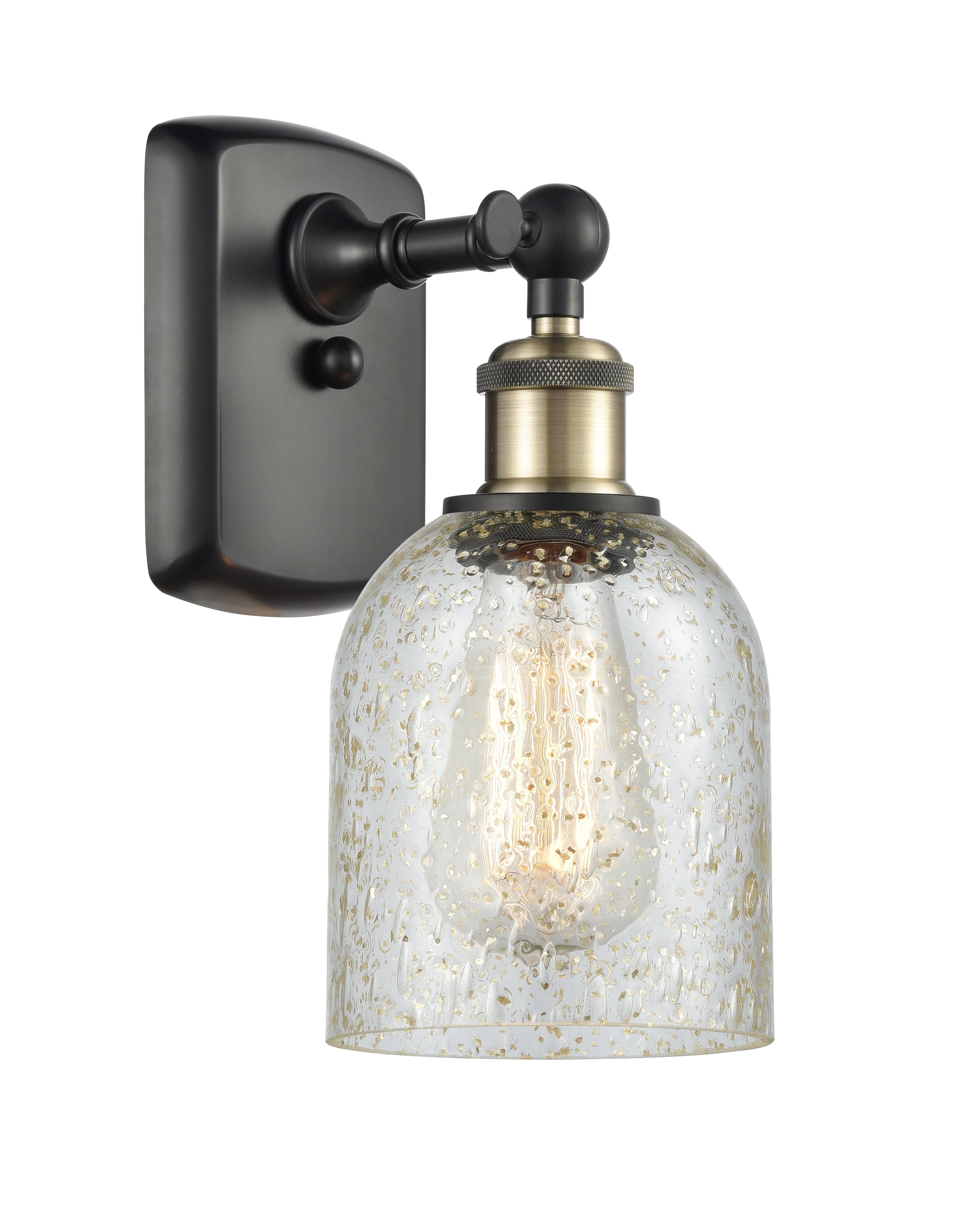 Ballston Sconce Cast Brass Glass Steel