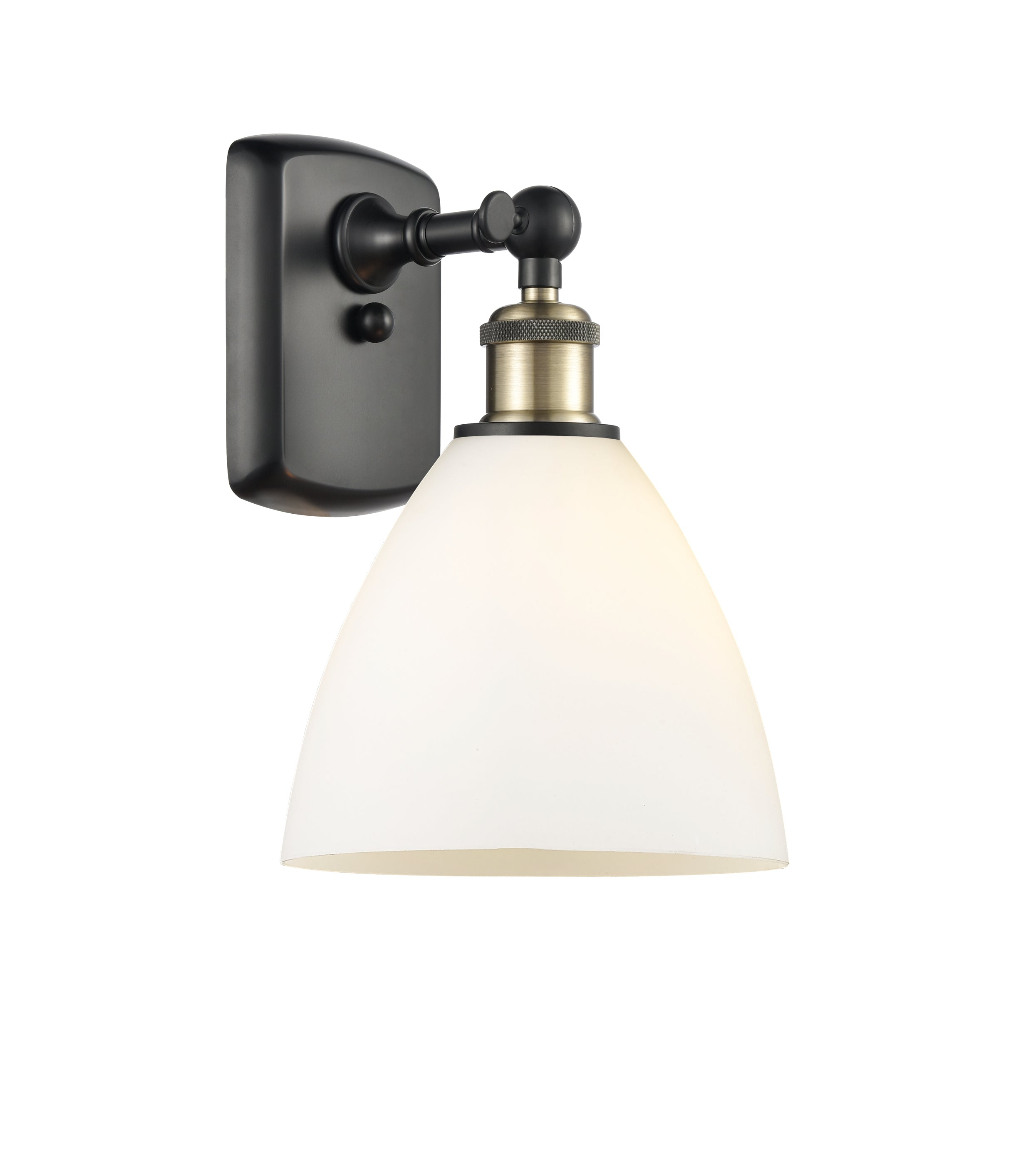 Ballston Sconce Cast Brass Glass Finish