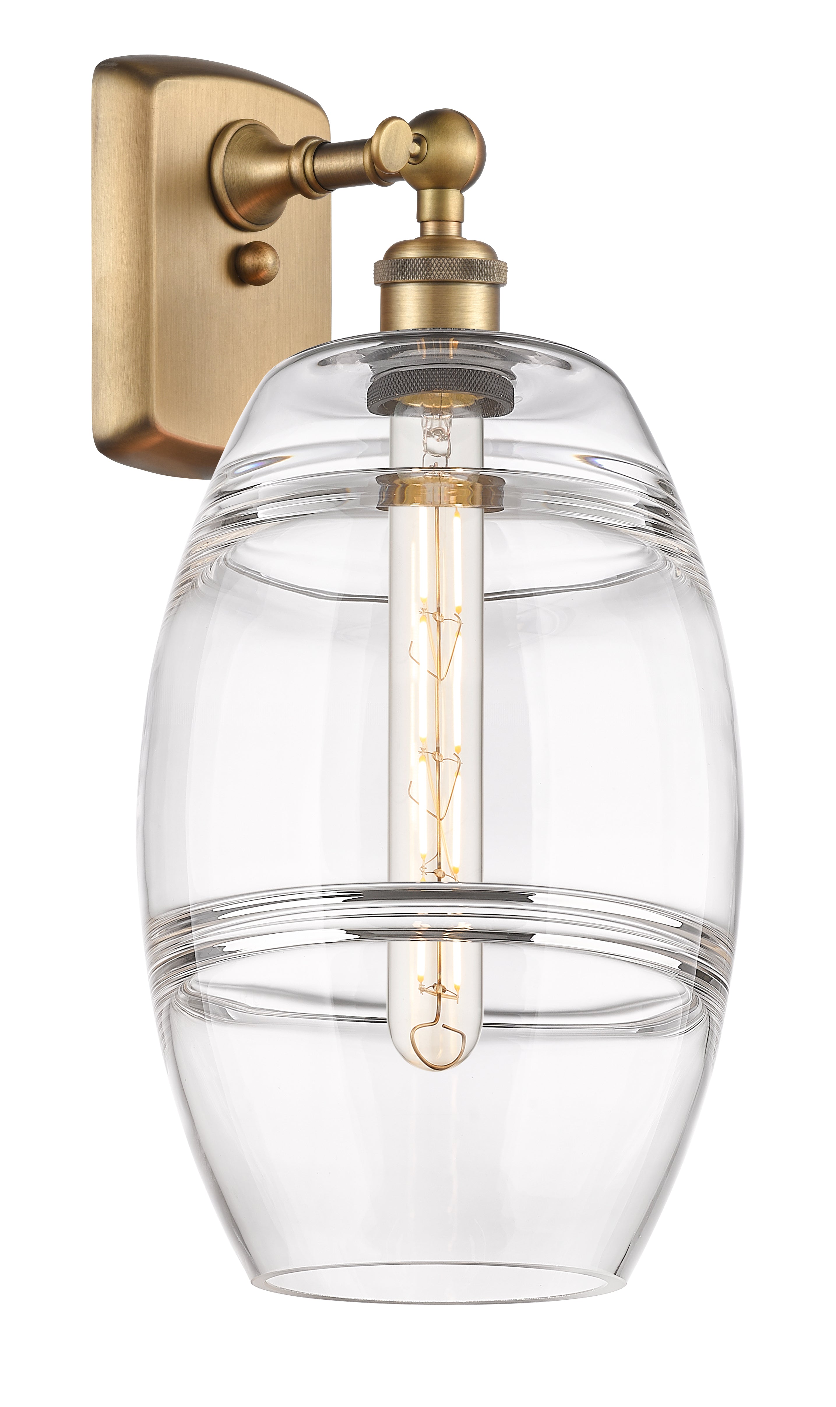 Ballston Sconce Cast Brass 9.125 Height