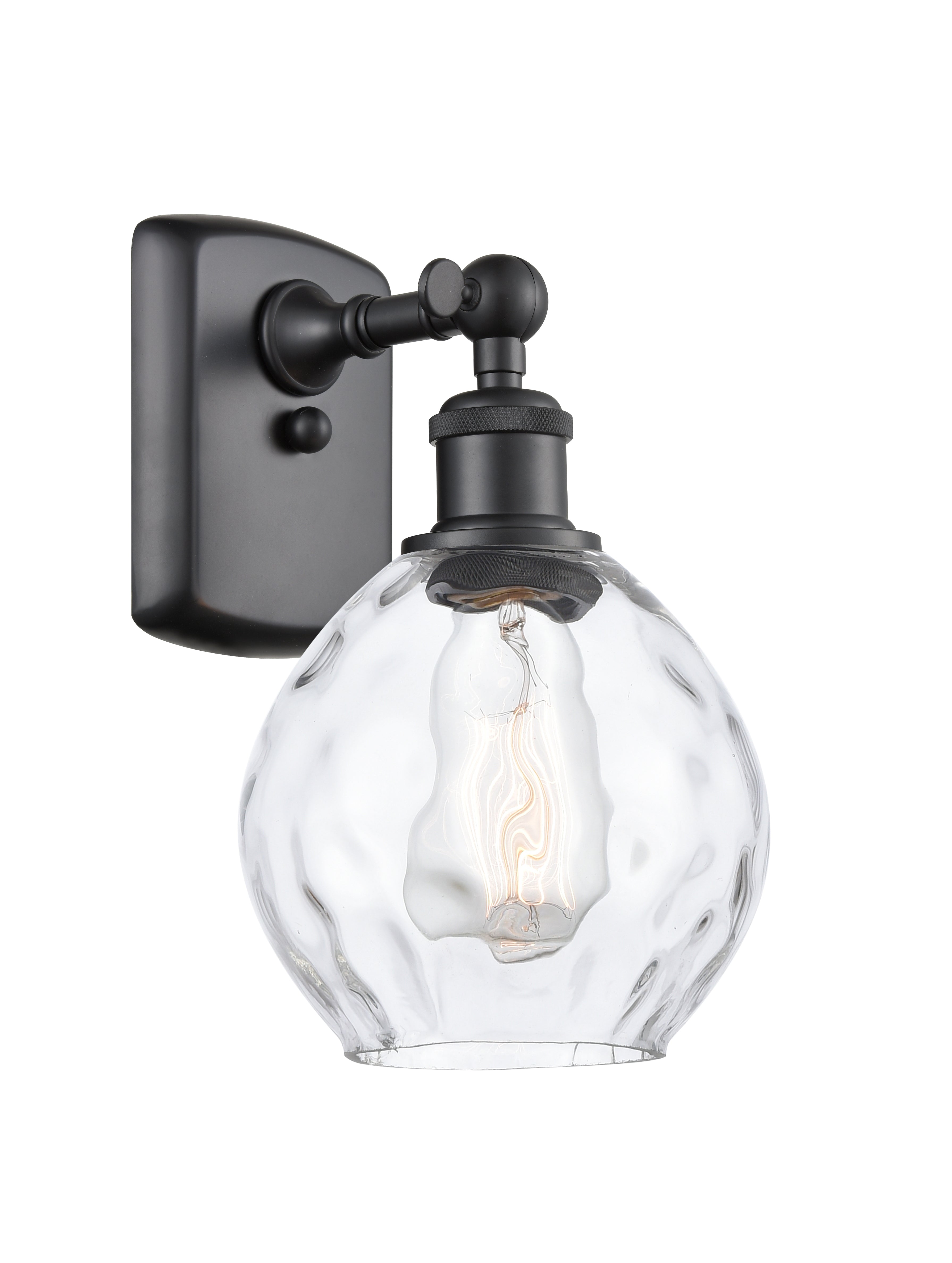 Ballston Sconce Cast Brass Glass Steel