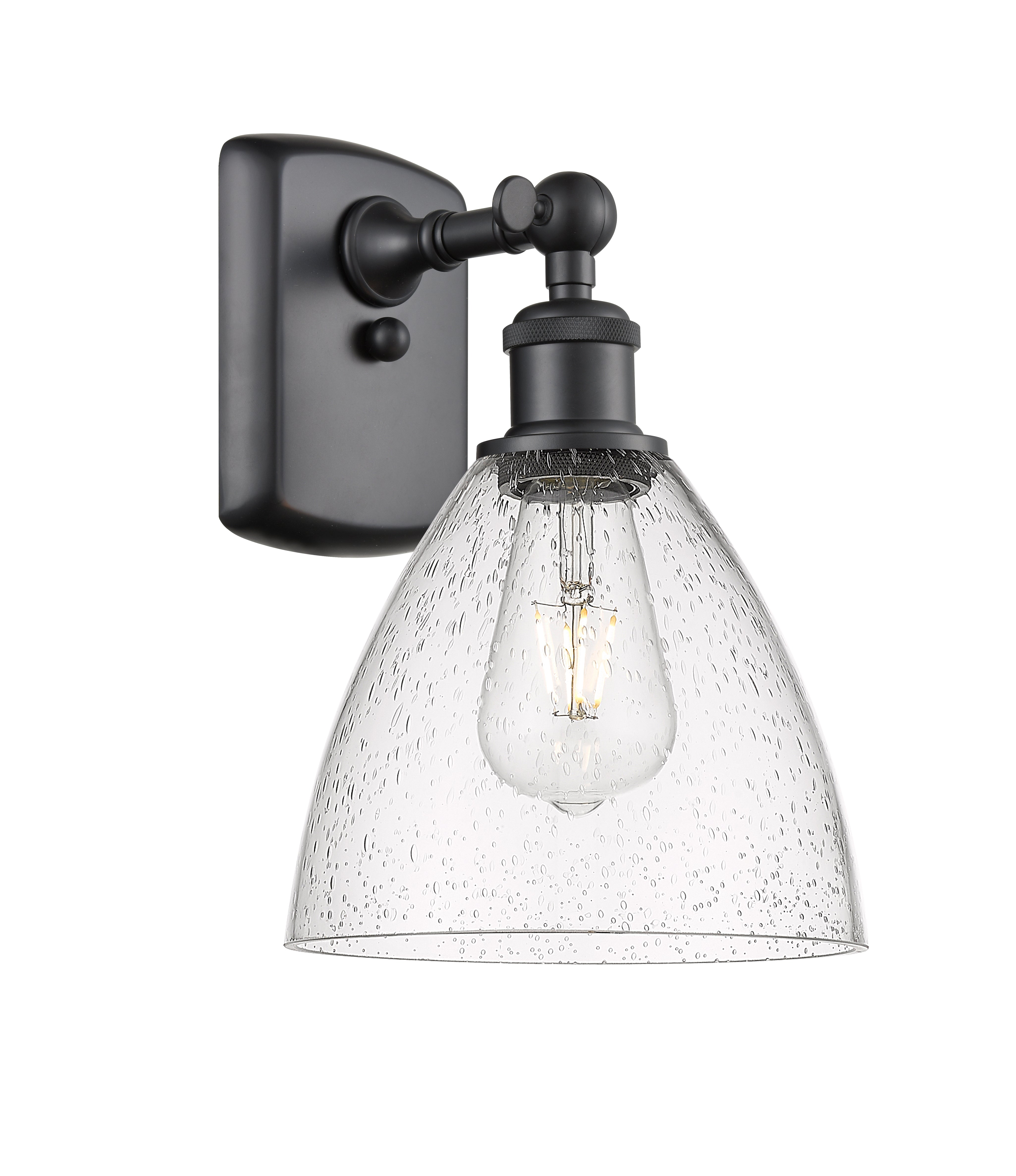 Ballston Sconce Cast Brass Glass Finish