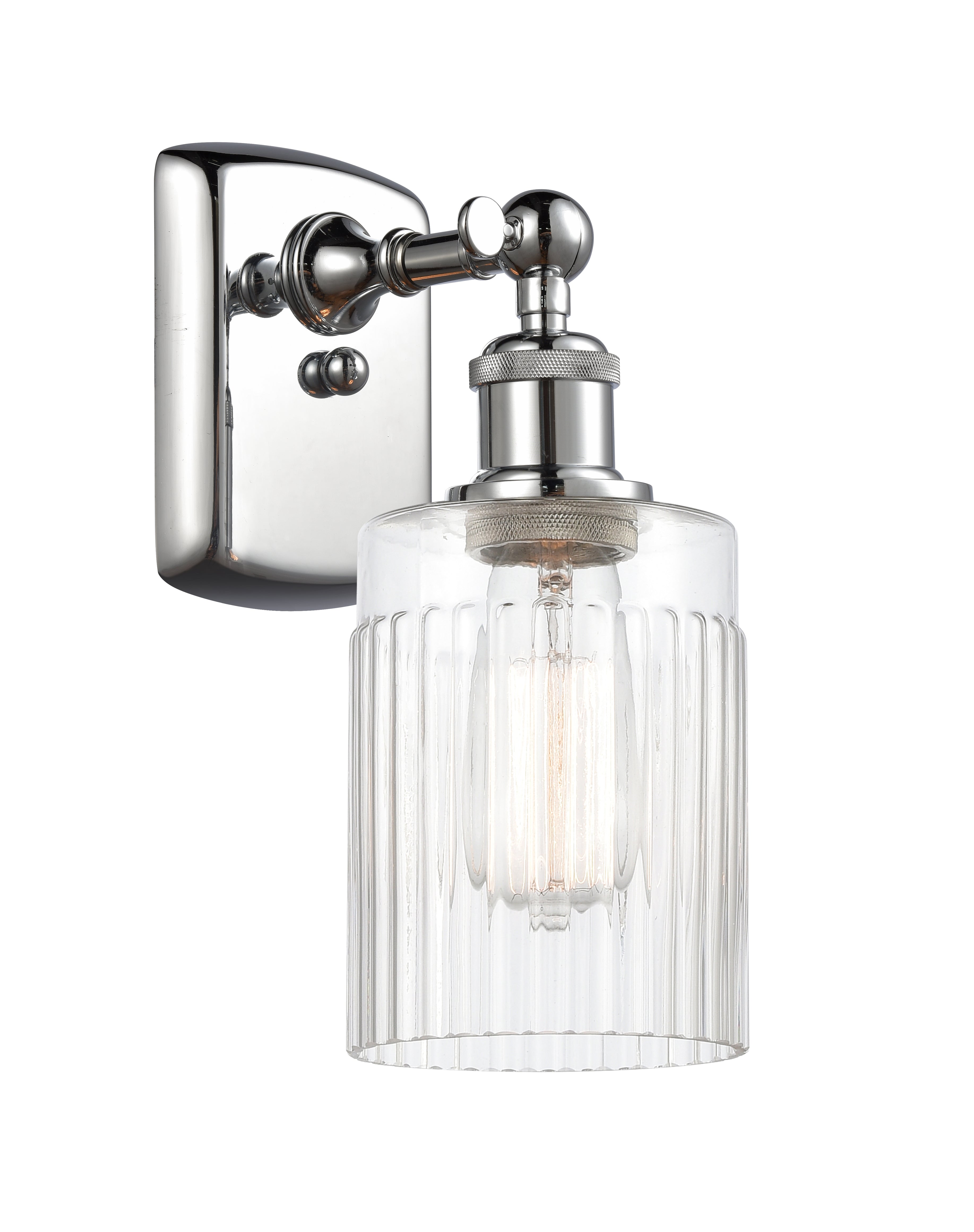 Ballston Sconce Cast Brass Glass