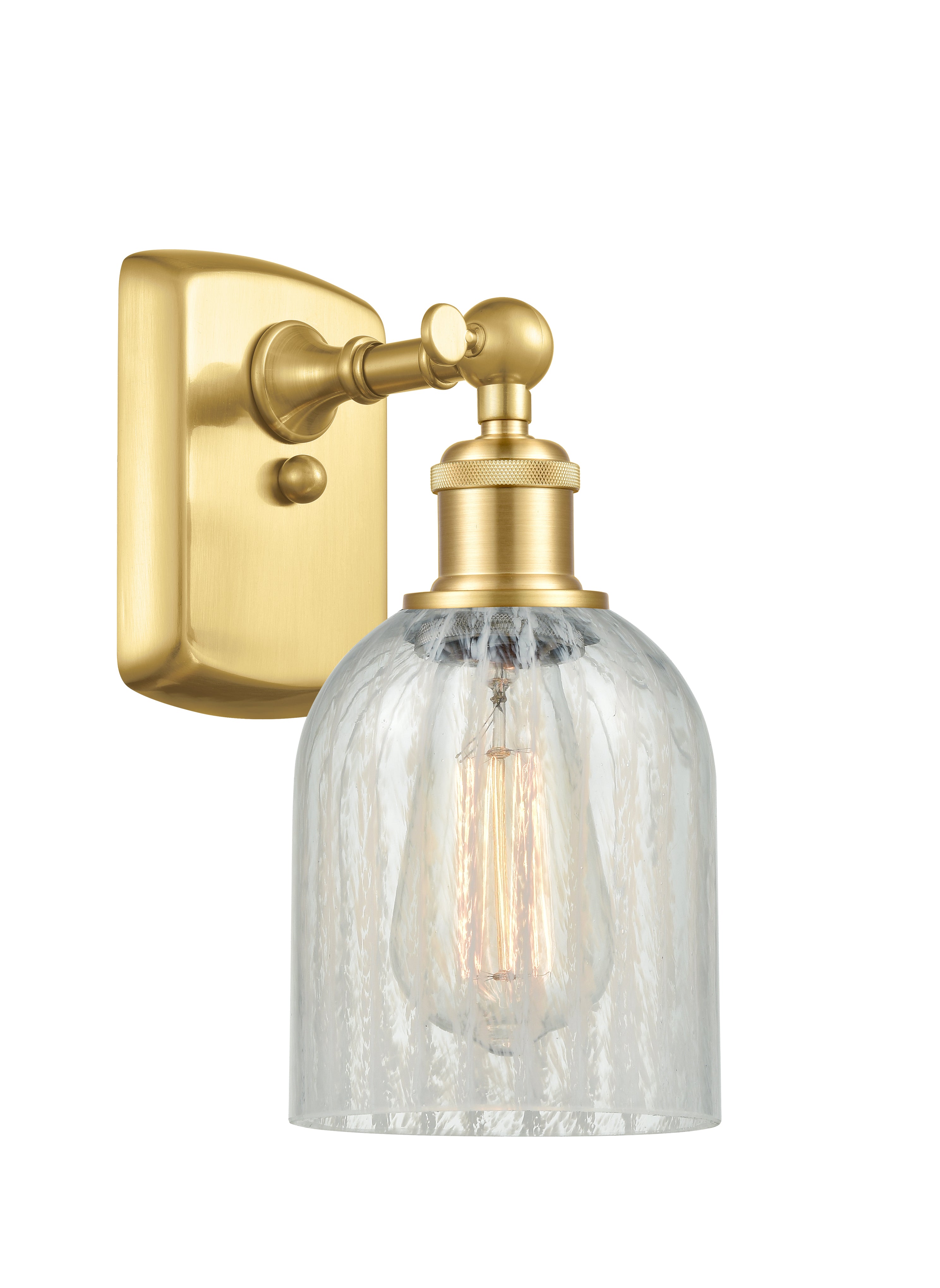 Ballston Sconce Cast Brass Glass Steel