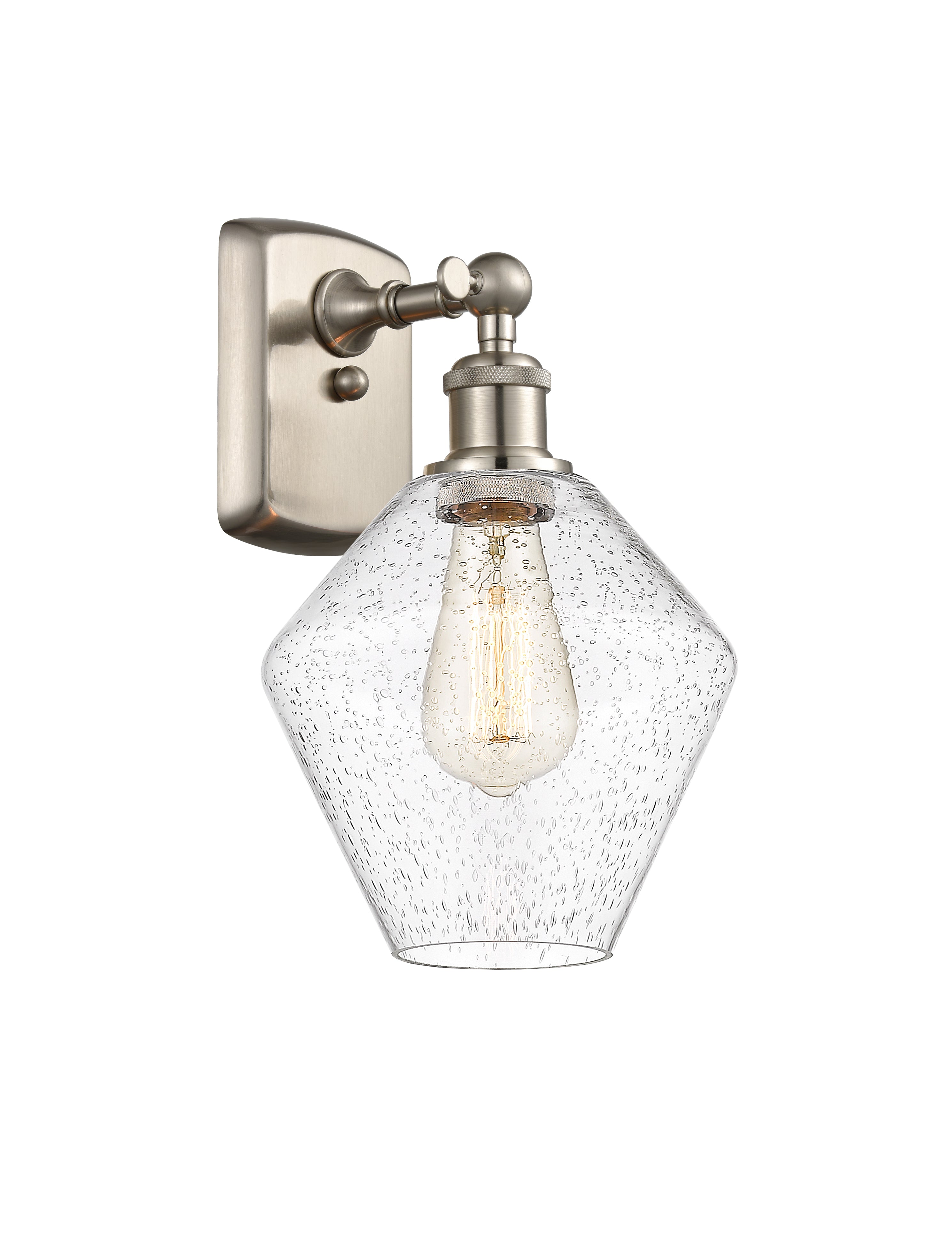 Ballston Sconce Cast Brass Steel Glass