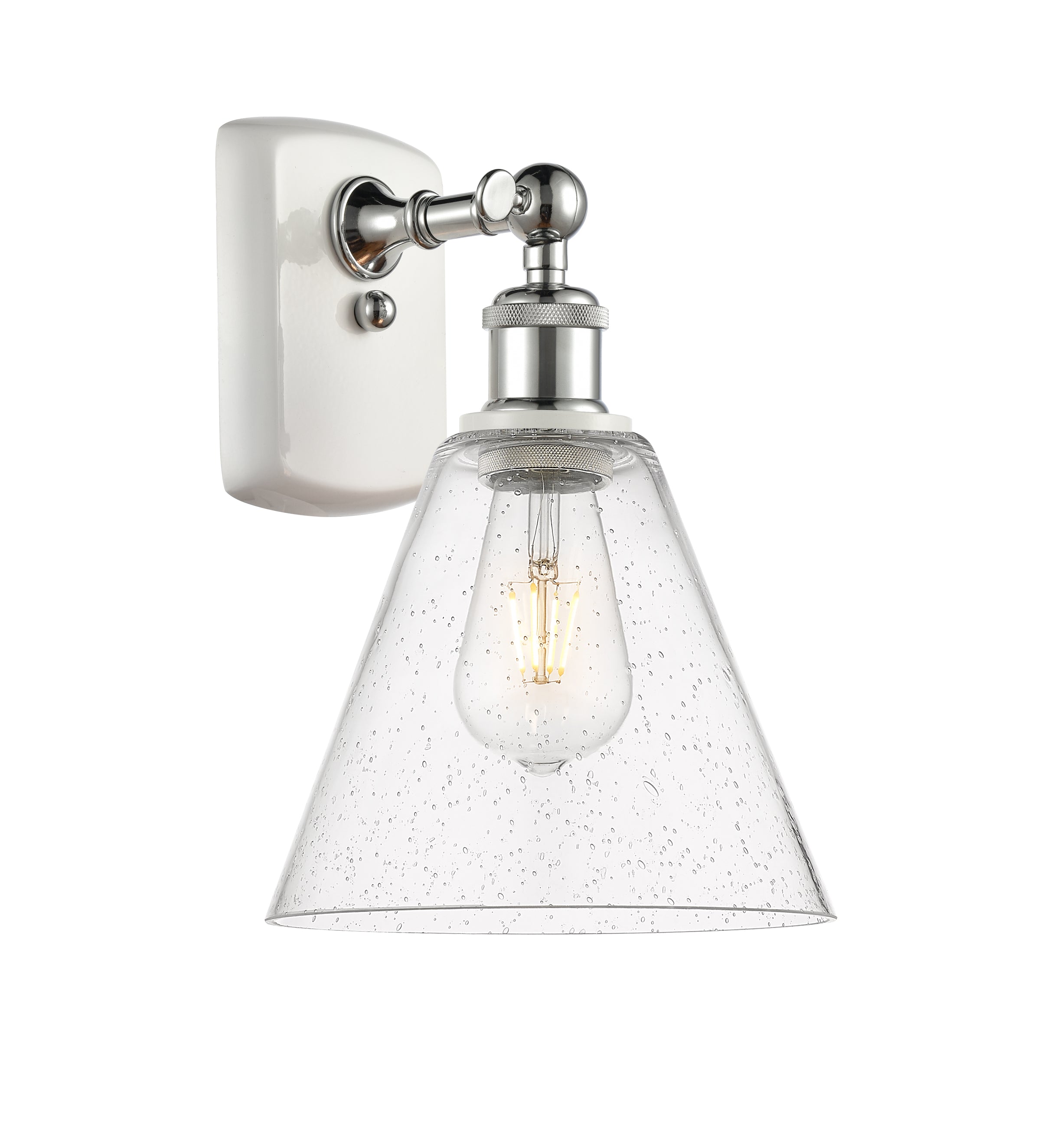 Ballston Sconce Cast Brass Glass Finish