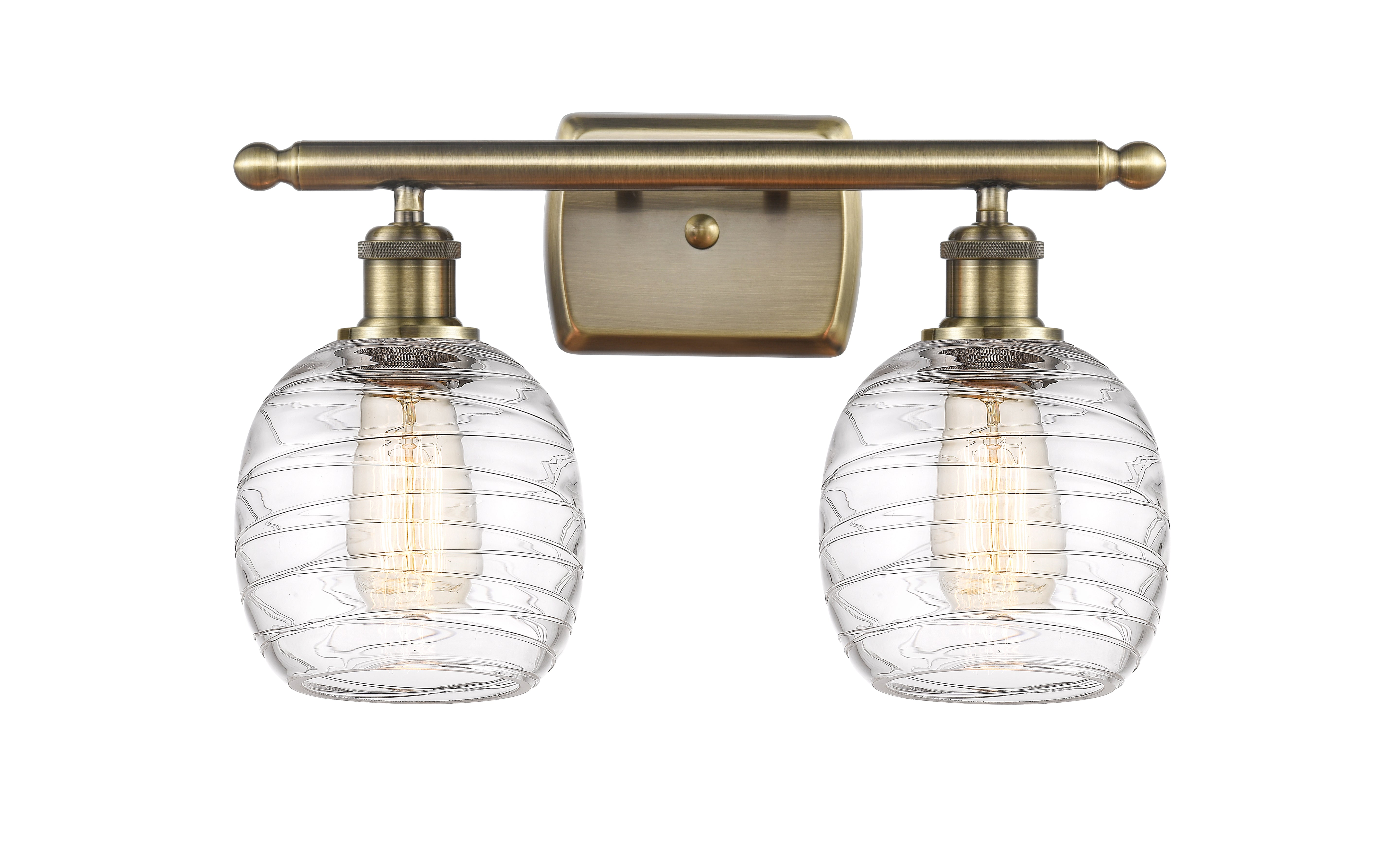 Ballston Bath Vanity Light Cast Brass 16"