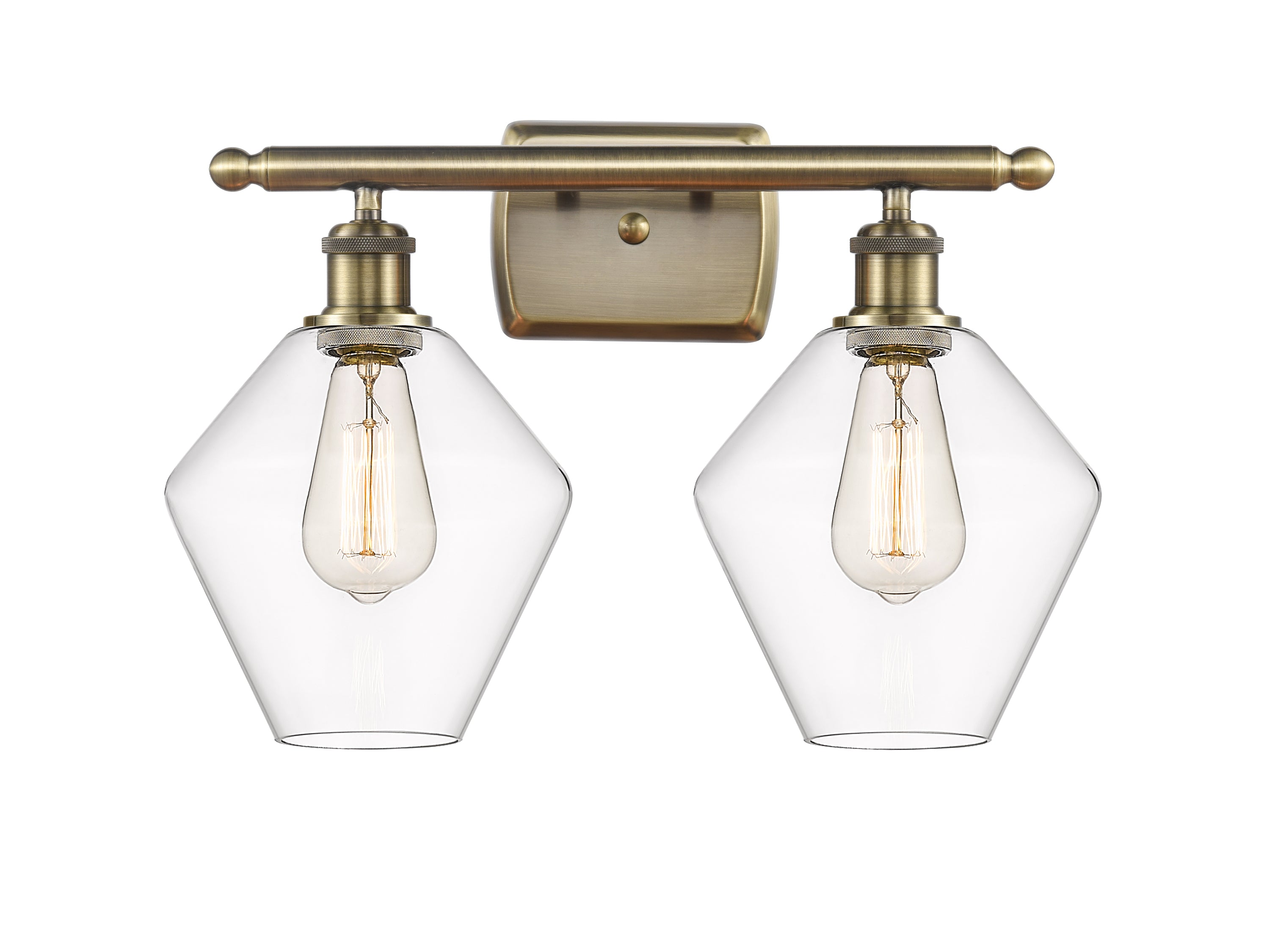 Ballston Bath Vanity Light Cast Brass 17"