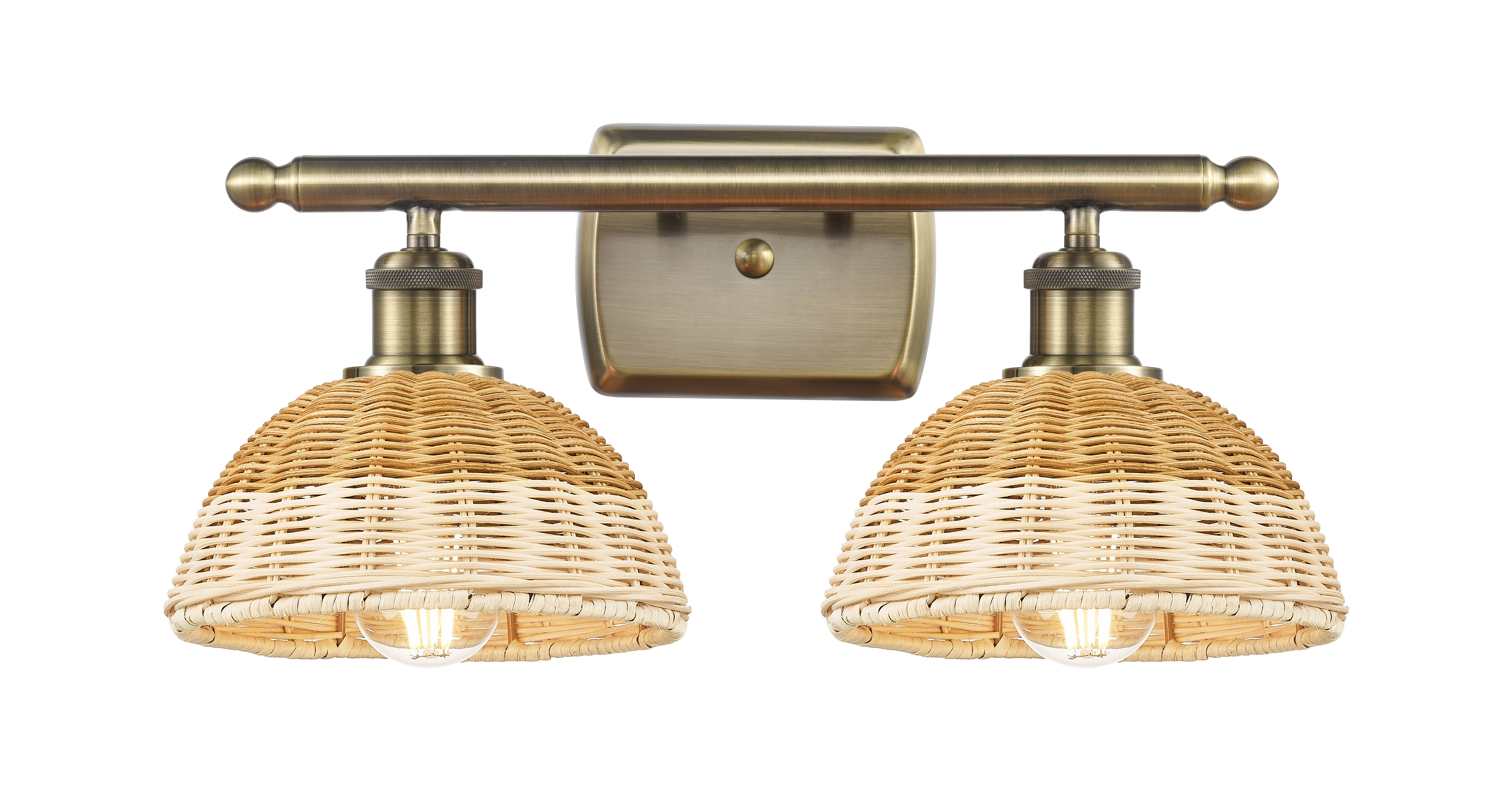 Ballston Bath Vanity Light Cast Brass Dimmable