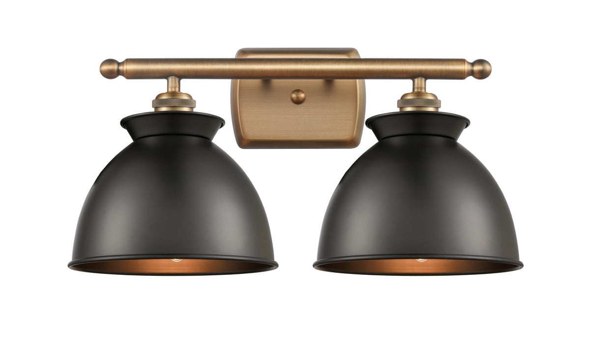 Adirondack 18-Inch 2-Light Bath Vanity Light with LED Bulbs