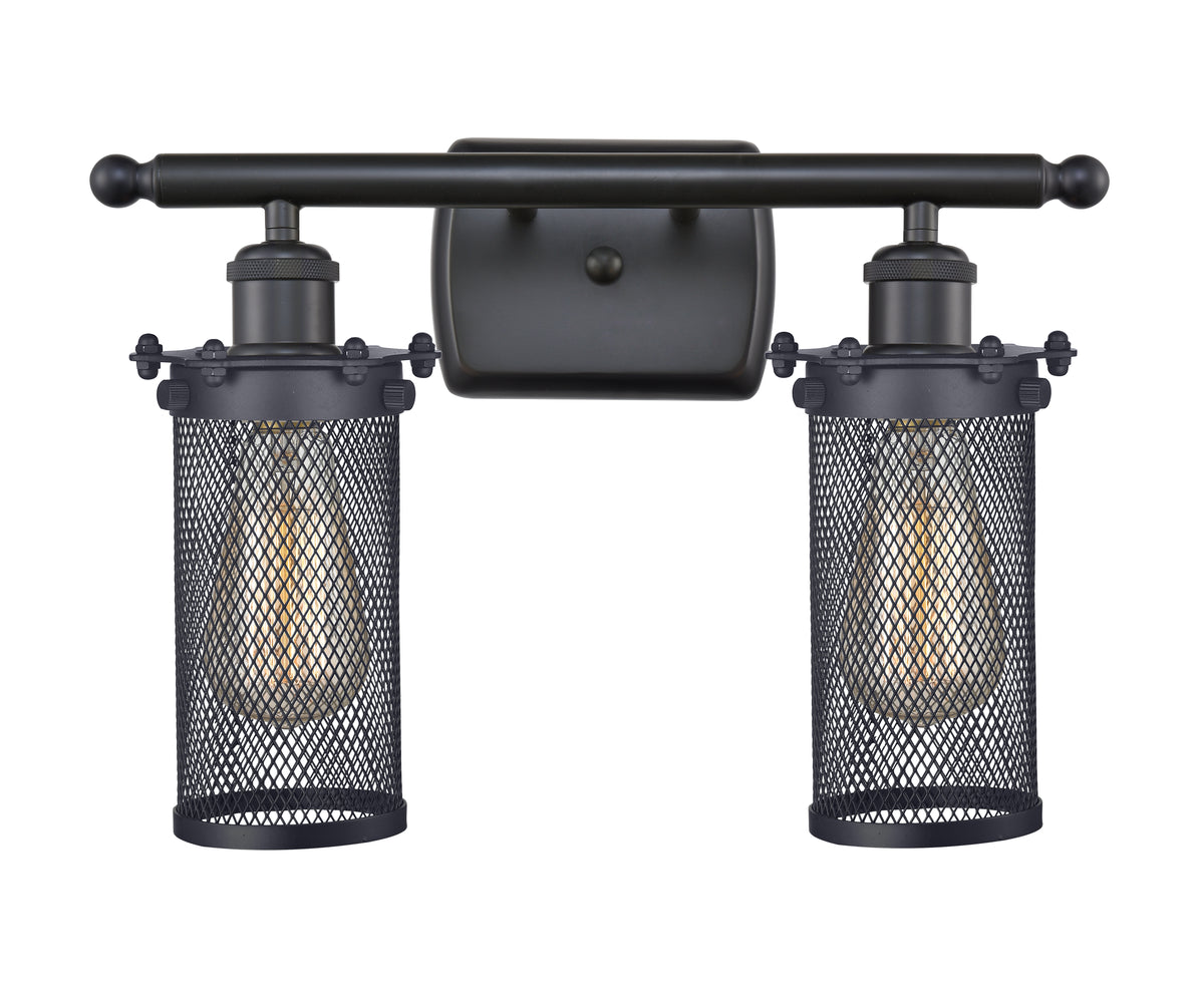 Bleecker 14-Inch 2-Light Bath Vanity Light with LED Bulbs