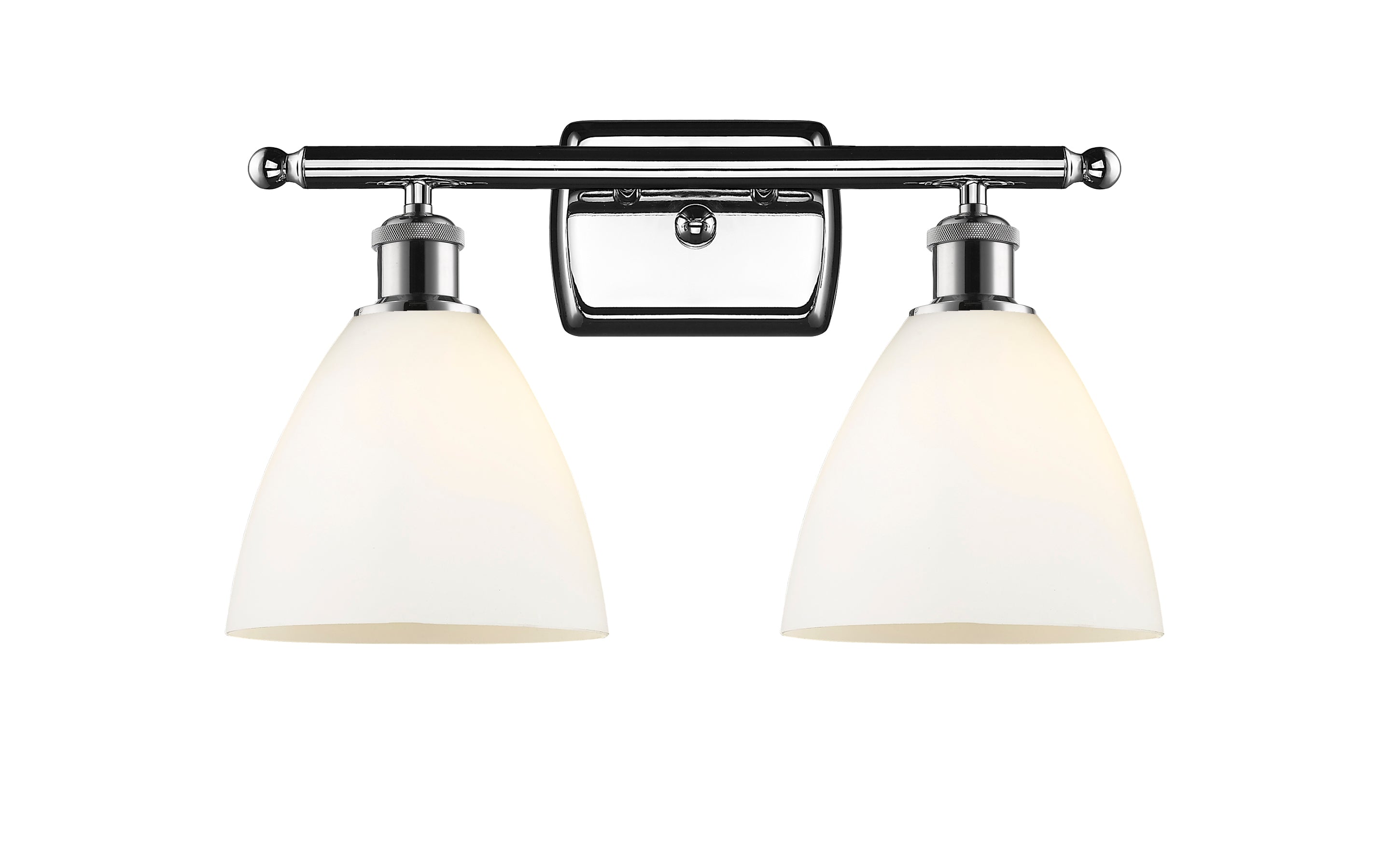Ballston Bath Vanity Light Cast Brass Glass